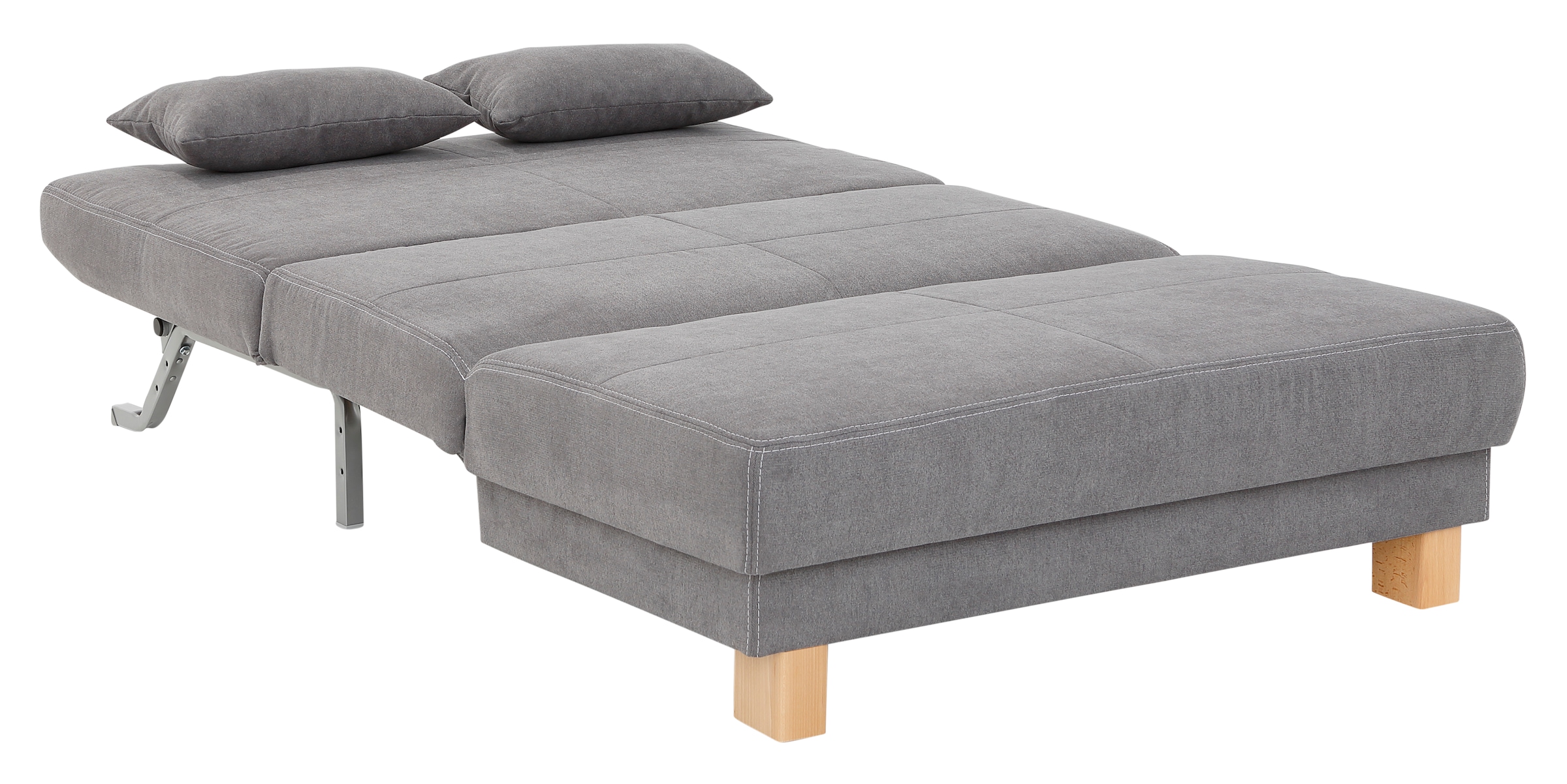 Home affaire Schlafsofa »Gina«, vom Sofa zum Bett mit einem Handgriff, in 4 Breiten, Nierenkissen