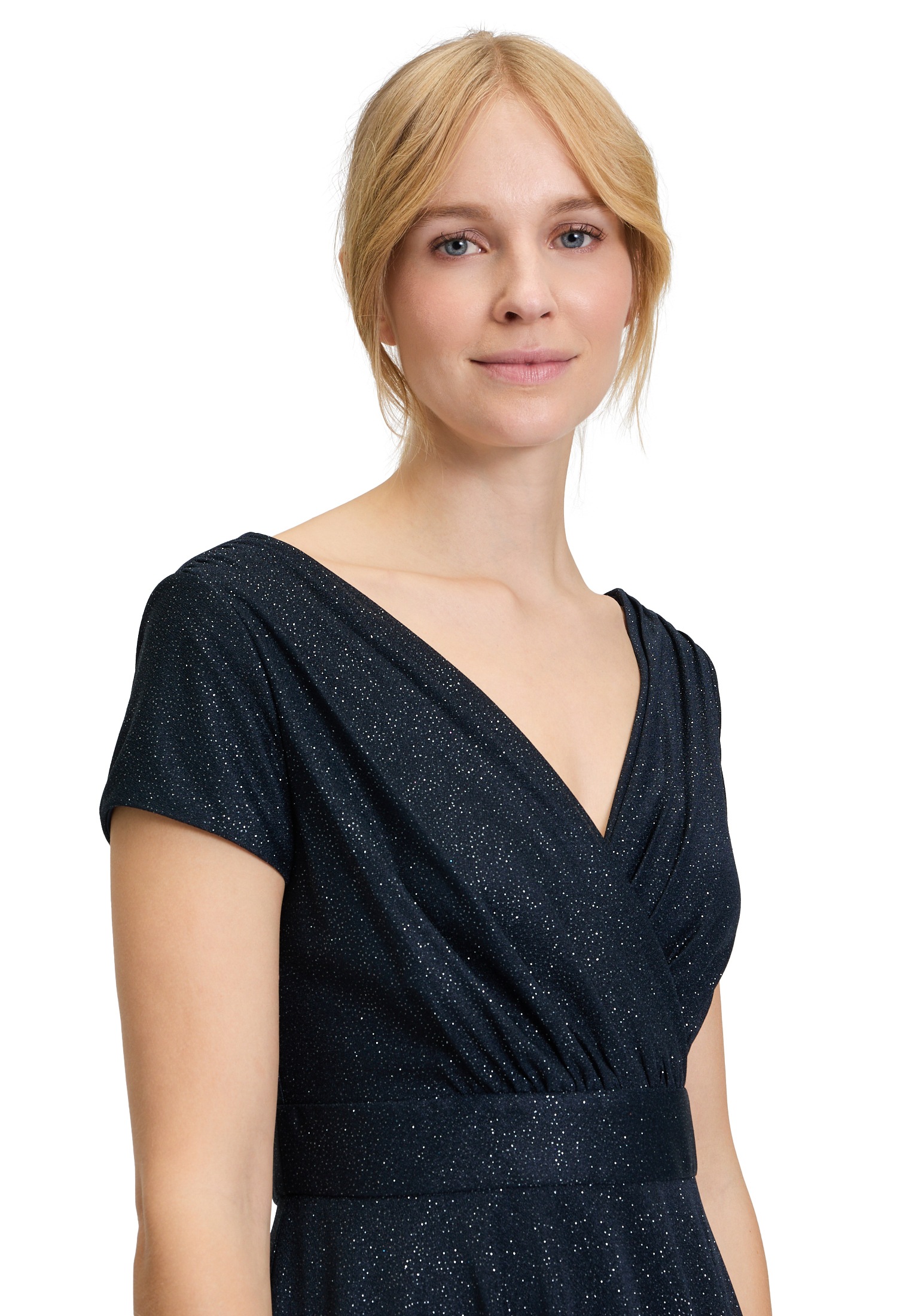 Vera Mont Cocktailkleid »Vera Mont Damen Cocktailkleid im Glitzer-Look«, Material