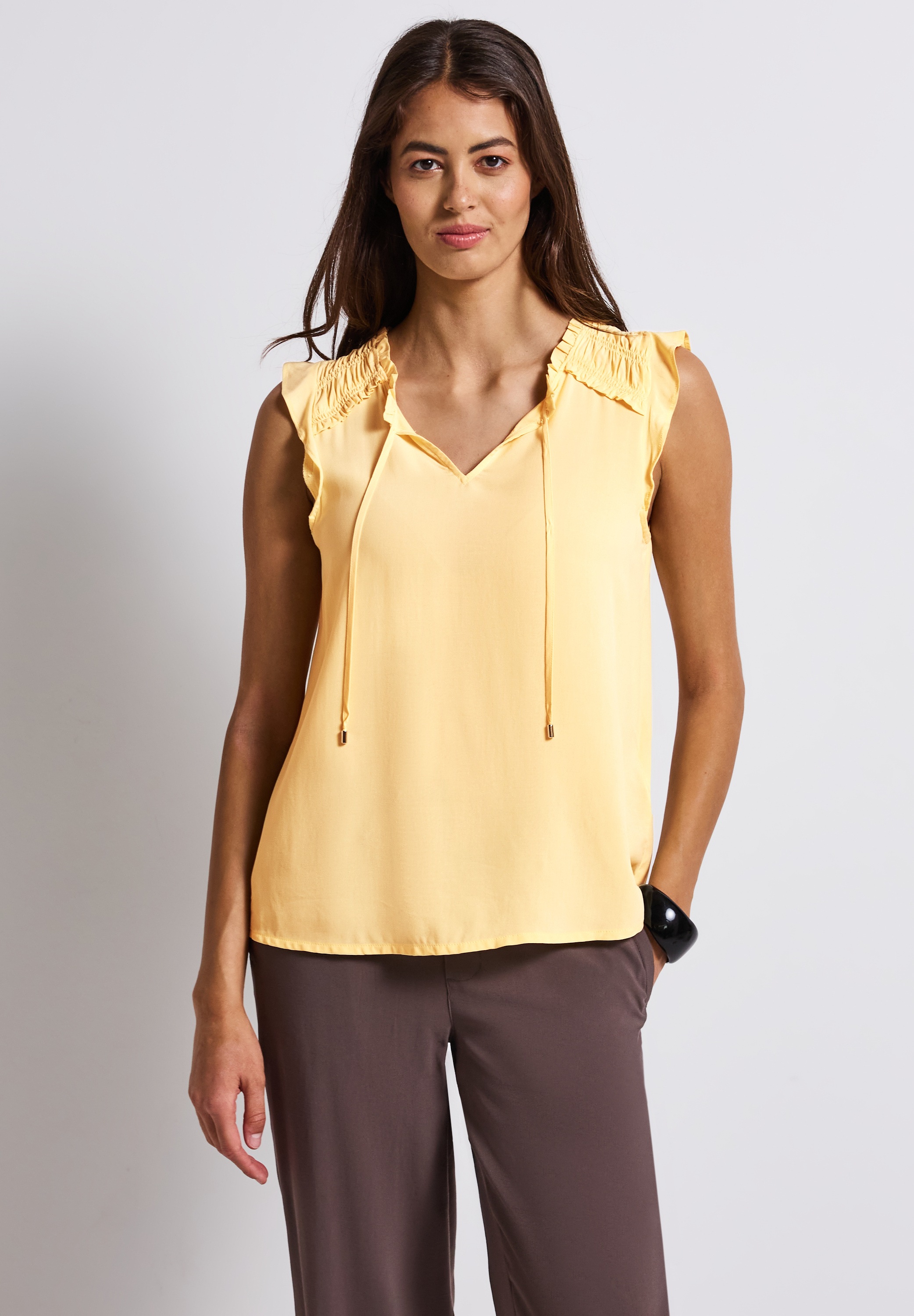 STREET ONE Blusentop, aus softer Viskose günstig online kaufen