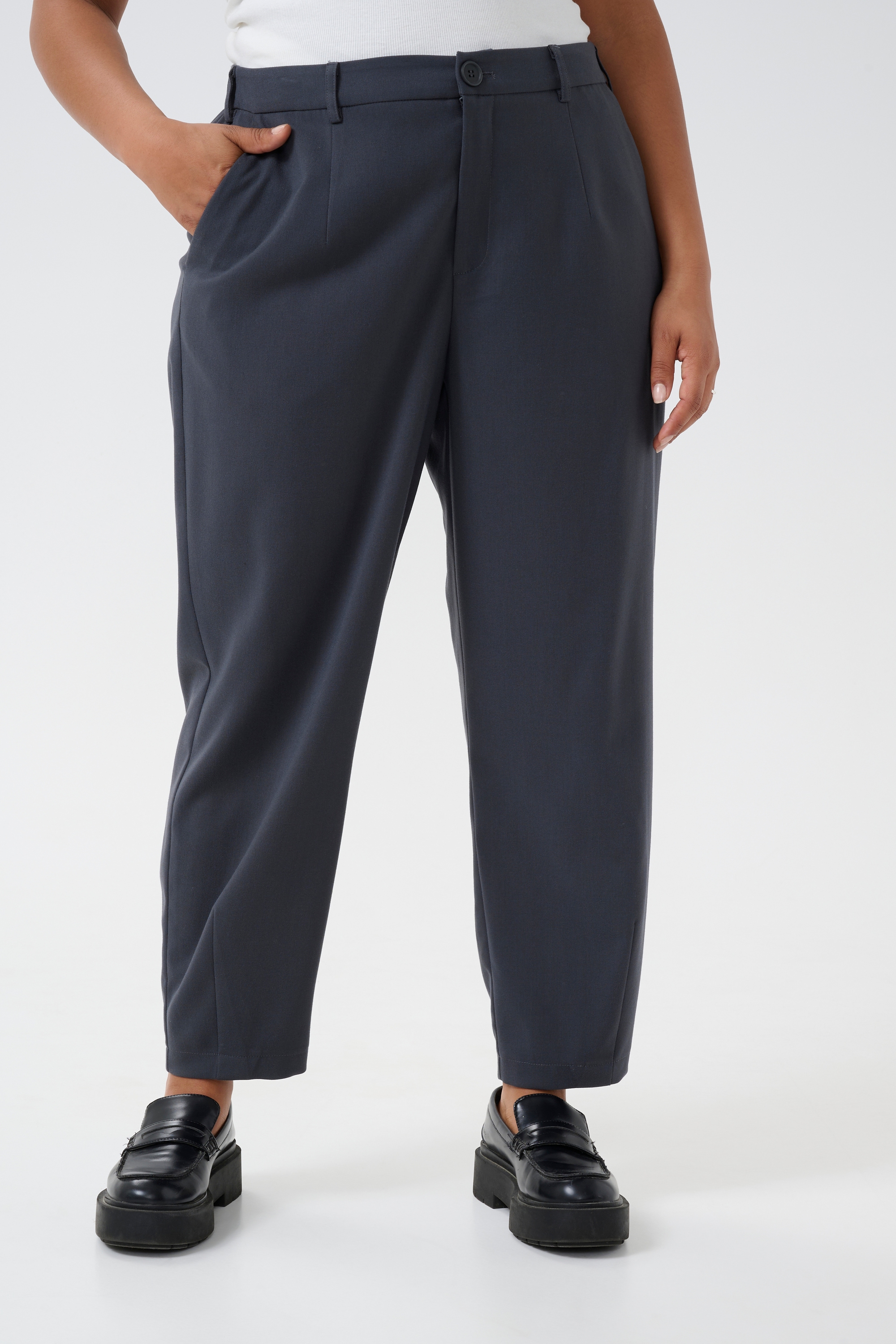 KAFFE Curve Marlene-Hose »Damen Anzughose KCMERLA«