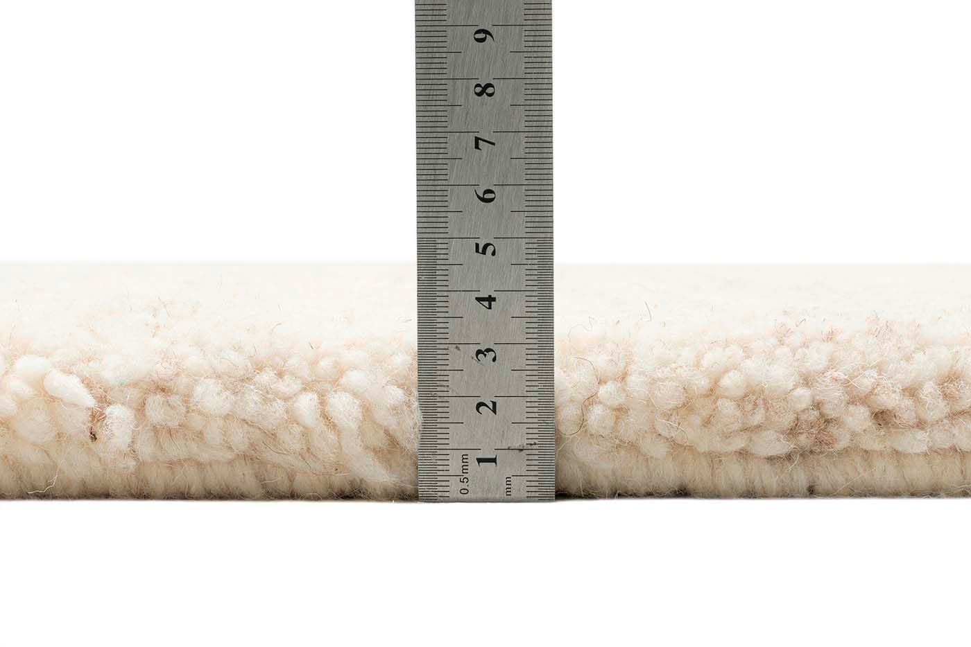 THEKO Wollteppich »Maloronga Uni«, rechteckig, 24 mm Höhe, echter Berber Teppich, reine Wolle, handgeknüpft