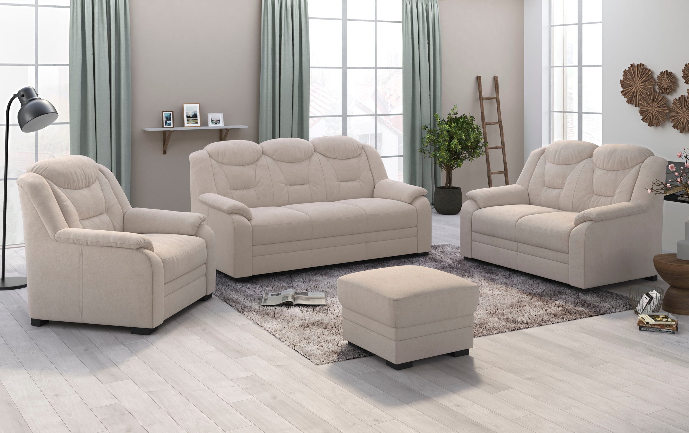 COTTA 2-Sitzer "Marcus", Sofa mit hoher Rückenlehne günstig online kaufen