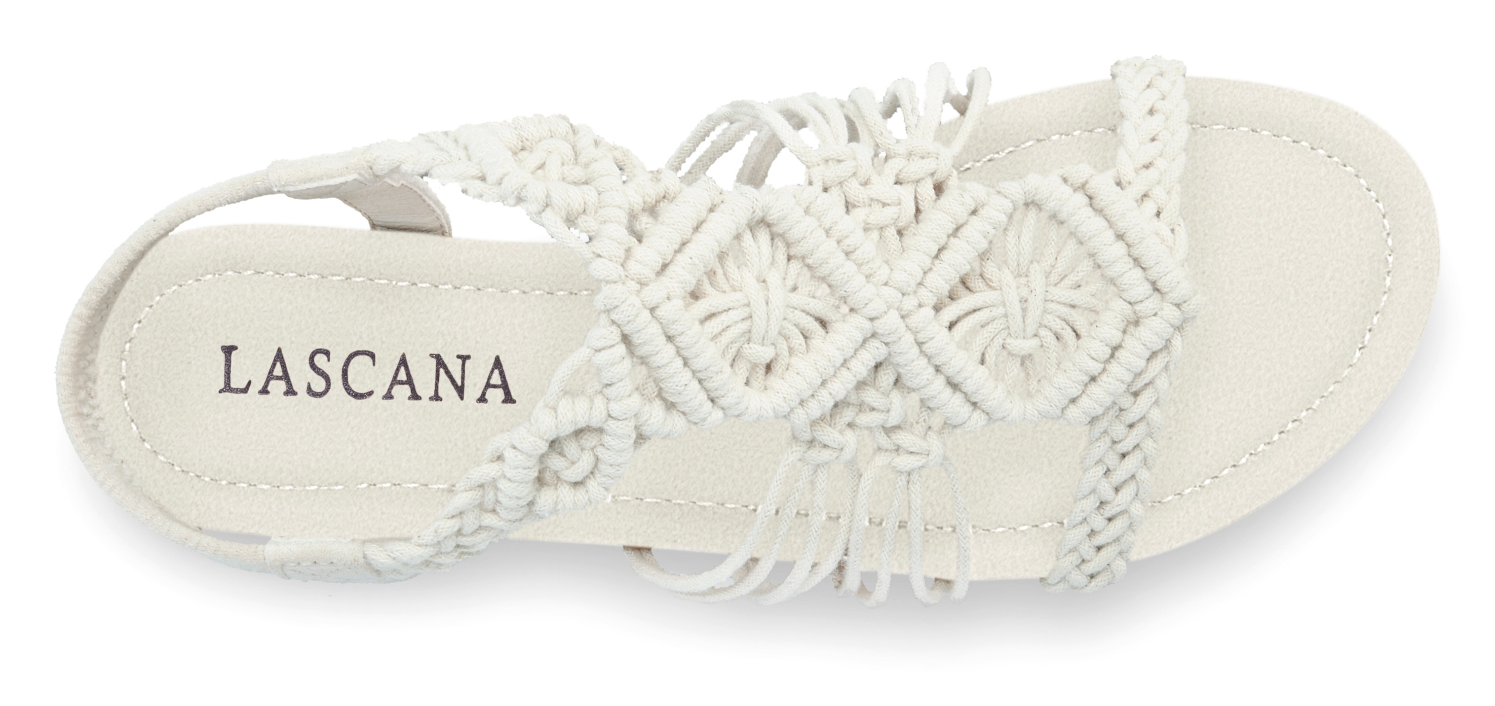 Thumbnail - LASCANA Sandale "Sommerschuh", Sandalette, Sommerschuh mit elastischem Riemchen VEGAN