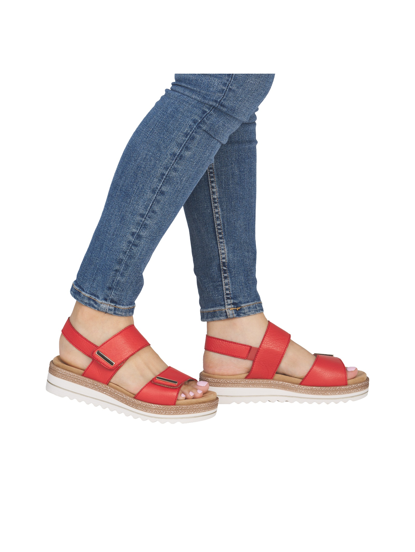 Remonte Plateausandaletten »Remonte Sandalen Glattleder«