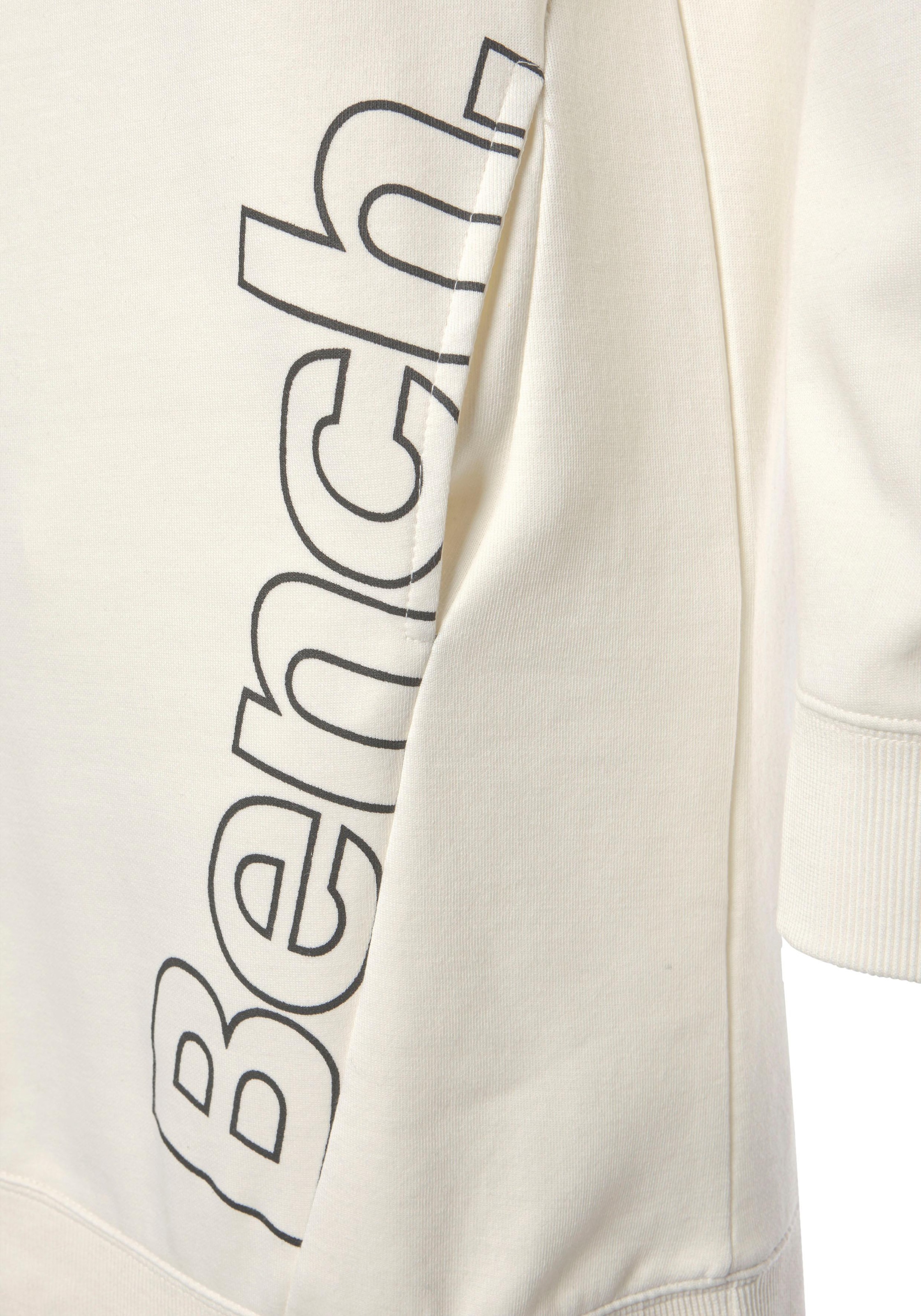 Bench. Loungewear Sweatkleid, mit seitlichem Logoprint