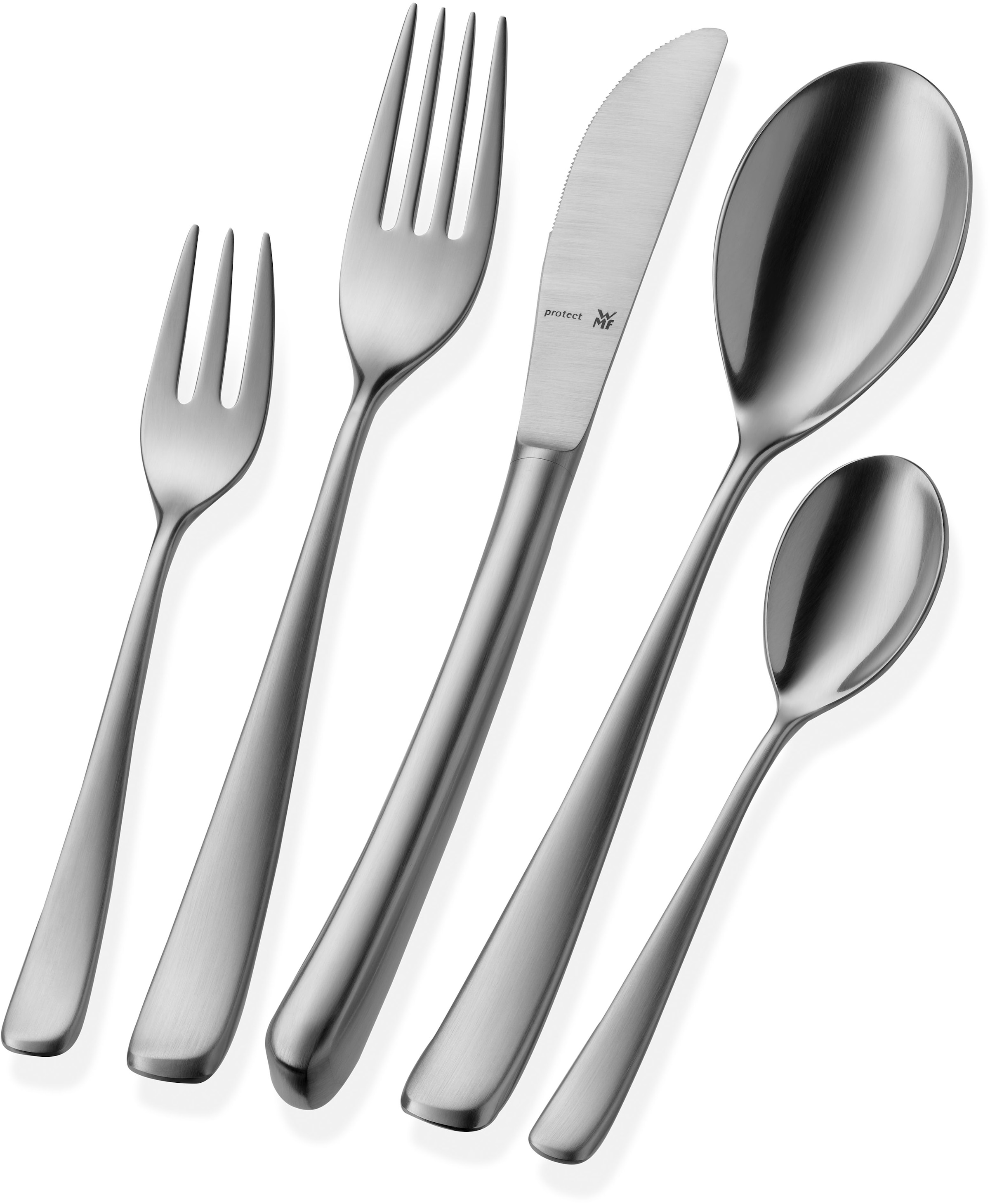 WMF Besteck-Set »Vision«, (Set, 30 tlg.), ergonomisch, Cromargan protect