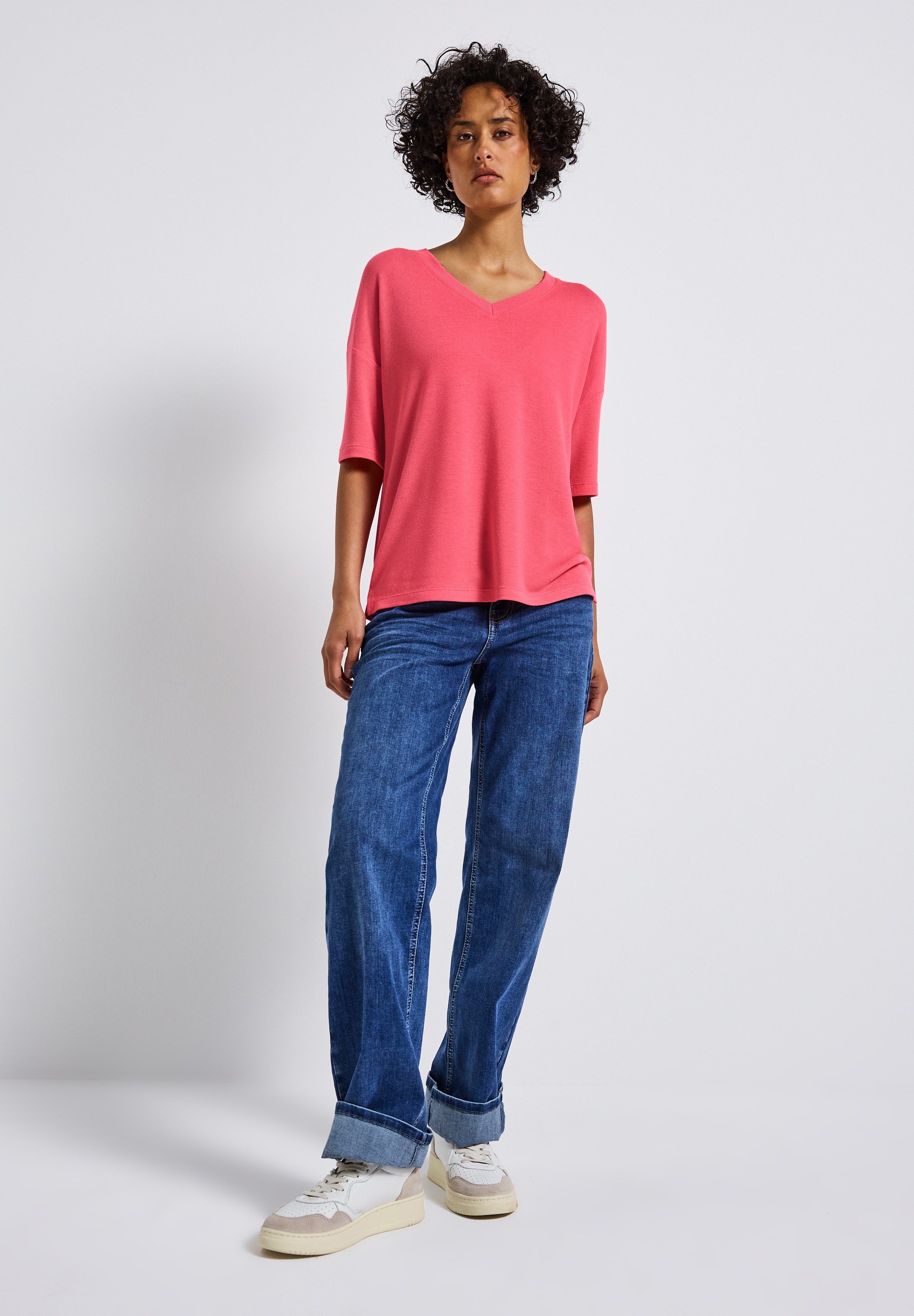 STREET ONE T-Shirt, aus softer Viskose