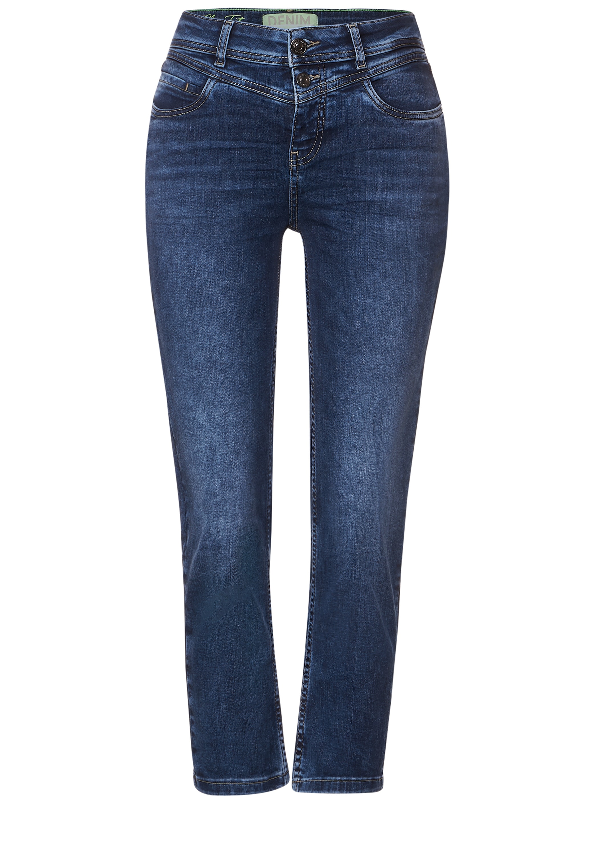STREET ONE 7/8-Jeans, High Waist
