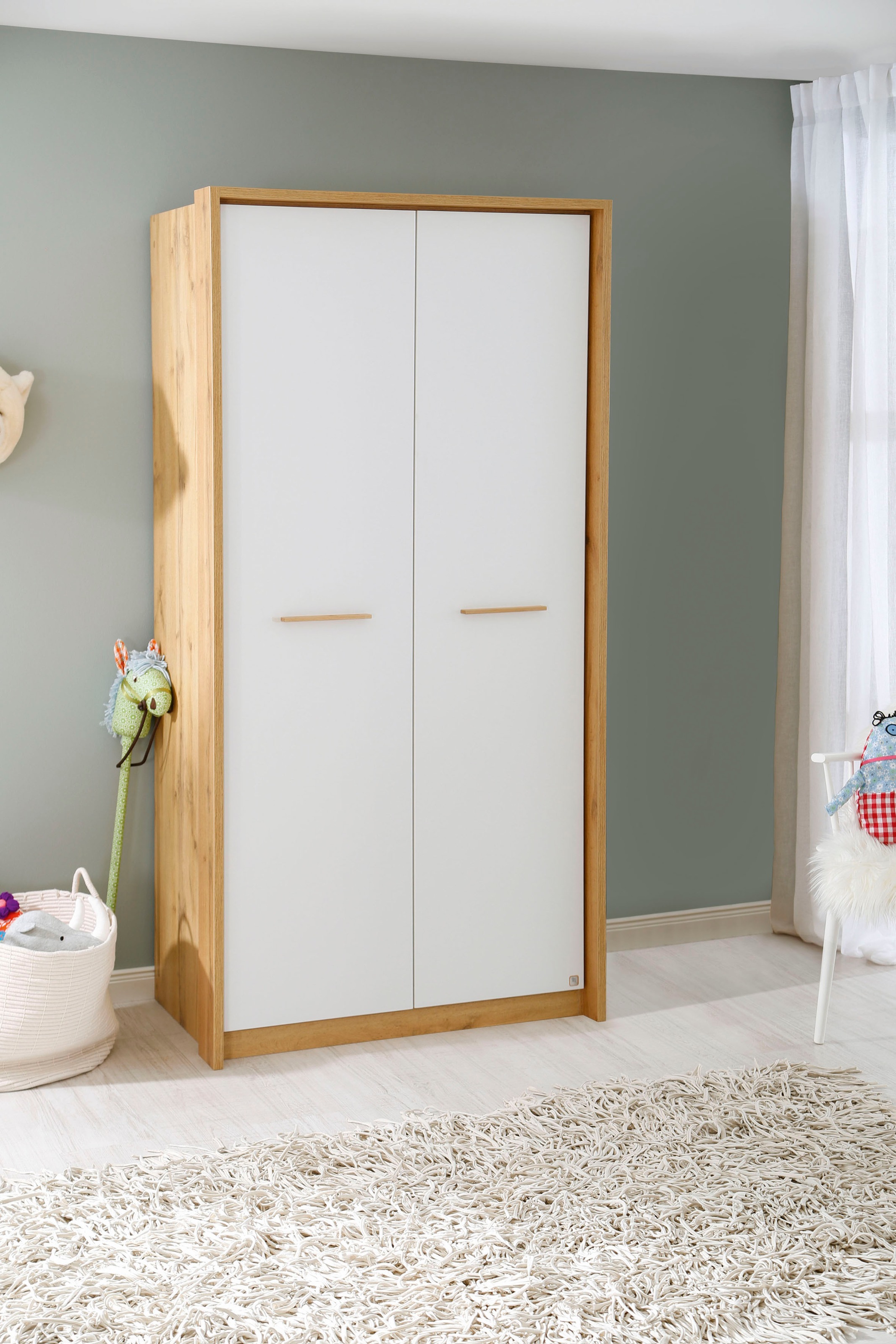 rauch ORANGE Drehtürenschrank »Nepal«, mit Passepartout-Rahmen