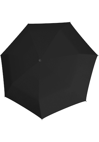 Taschenregenschirm »Fiber Fun uni, schwarz«