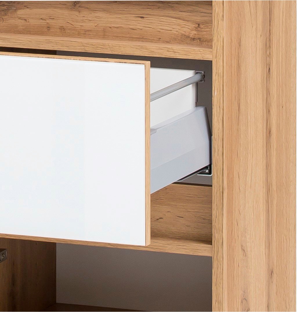 welltime Seitenschrank »Horki«, 40 cm breit, mit Schubkasten