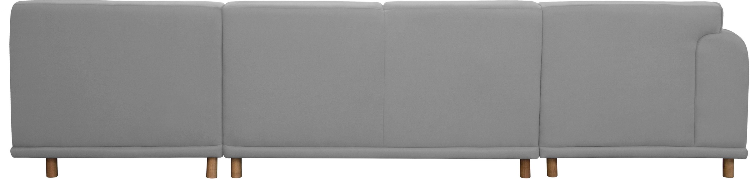 andas Wohnlandschaft »Maroon U-Form«, in skandinavischem Design, mit losen Kissen