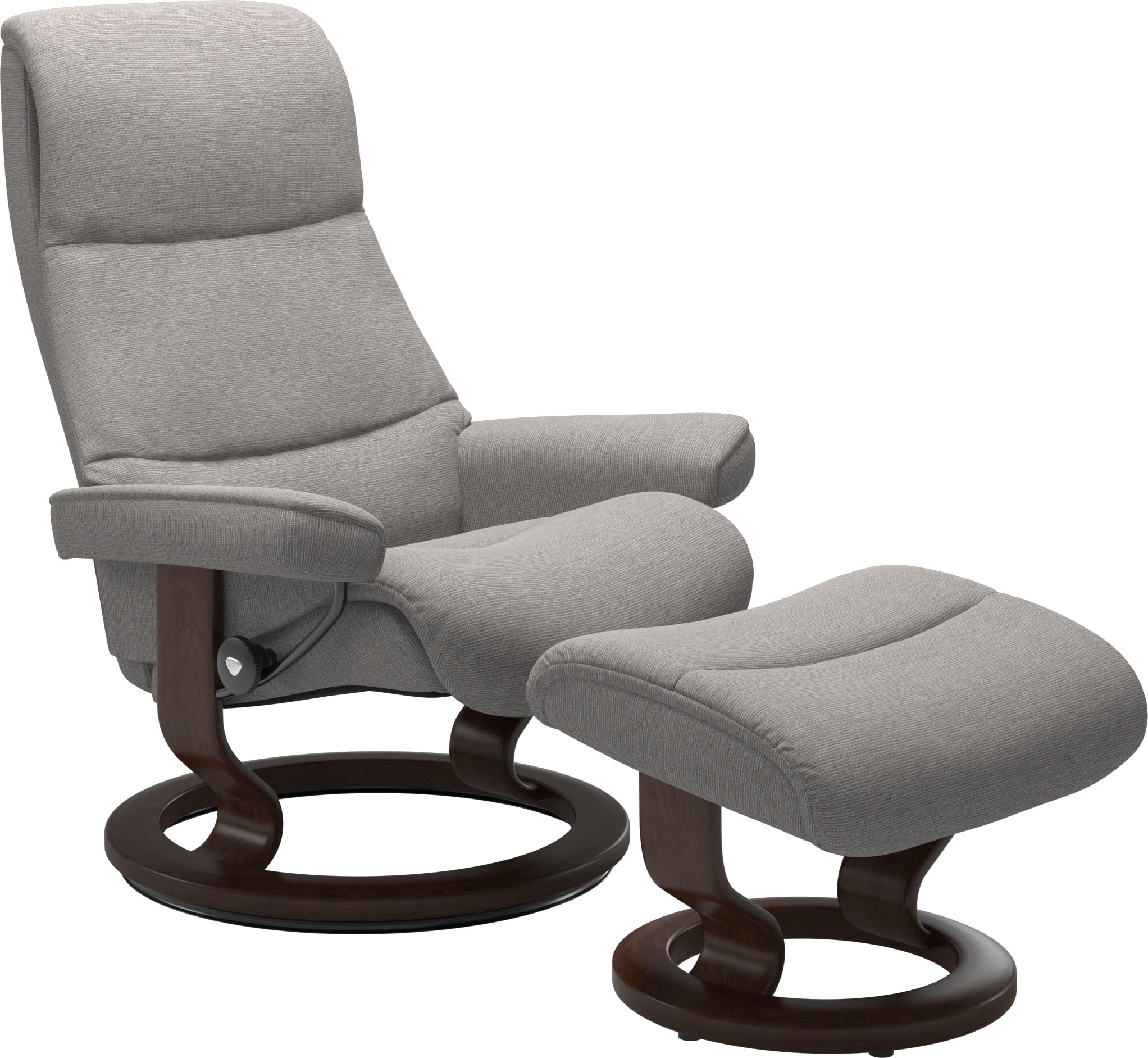 Stressless Relaxsessel "View", mit Classic Base, Größe L, Gestell Braun günstig online kaufen