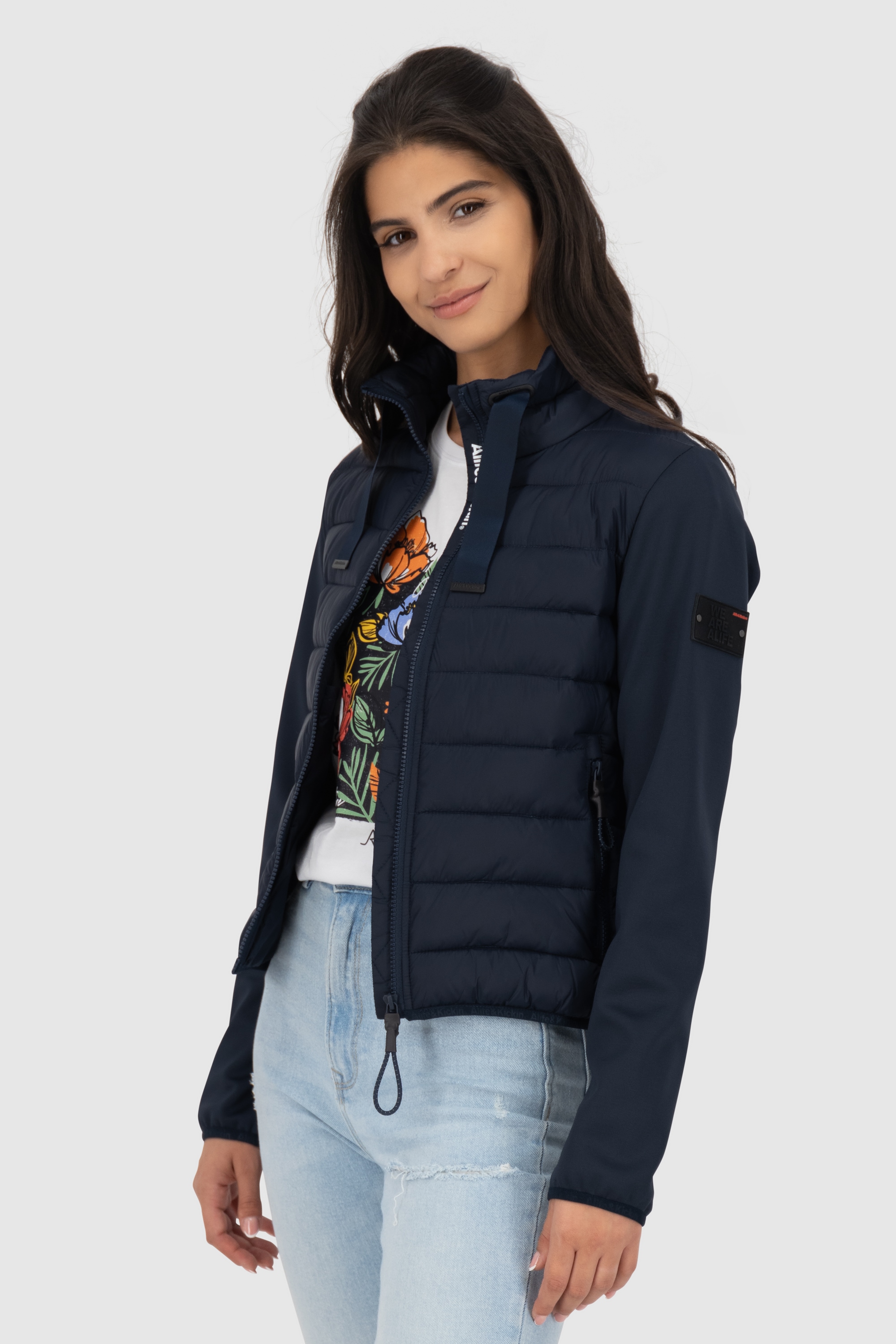 Alife & Kickin Sommerjacke »Damen RunaAK A«, Leichte Übergangsjacke aus Softshellmaterial