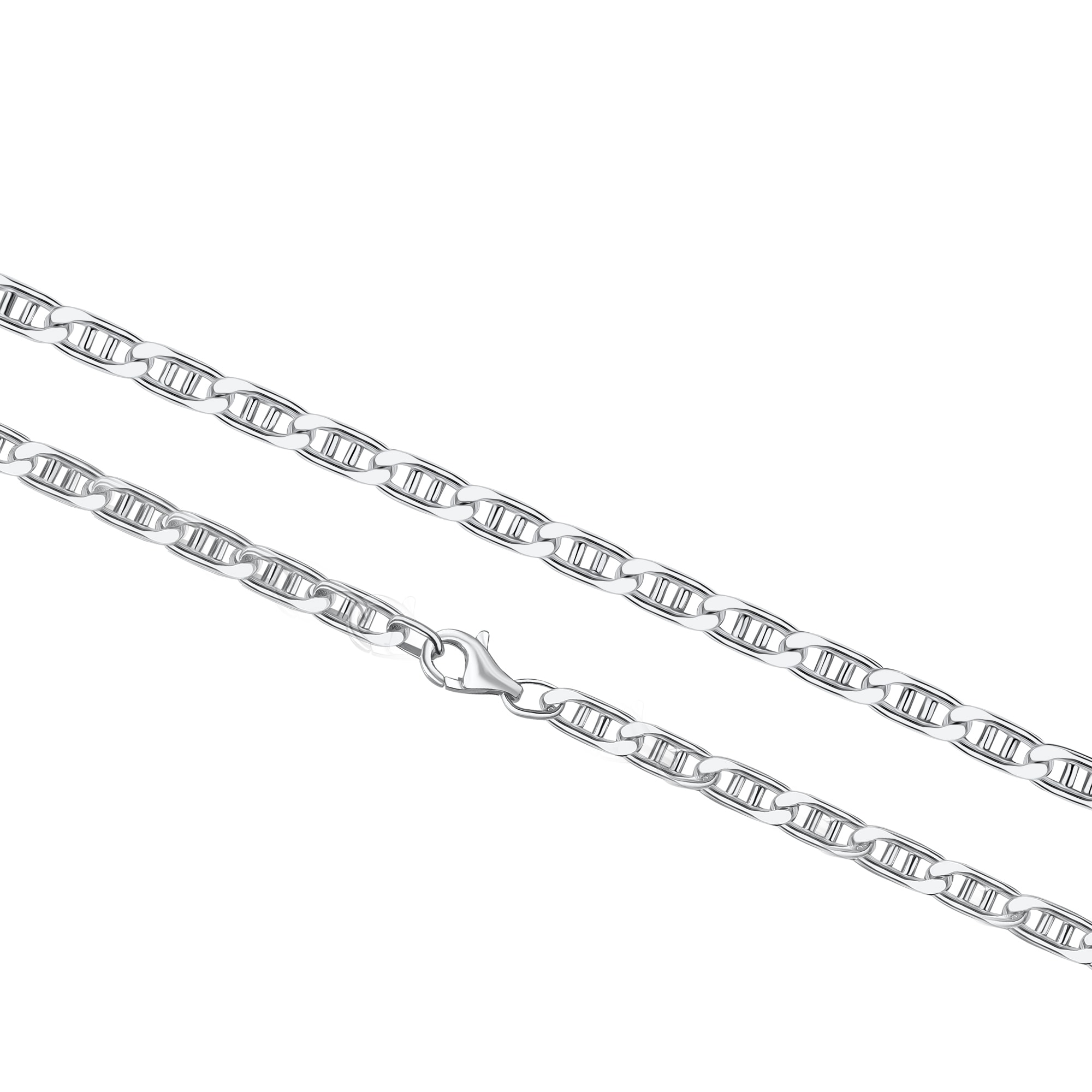 cm« kaufen weiß BAUR »925/- Sterling Doppel-Stegpanzerarmband Armband Vivance Silber für 21 |