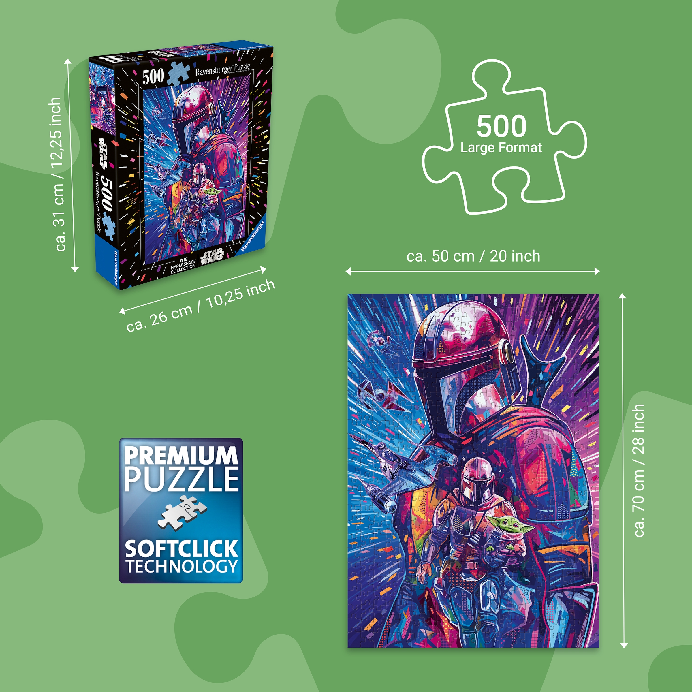Ravensburger Puzzle »Star Wars Hyperspace Collection: The Mandalorian™« Made in Germany