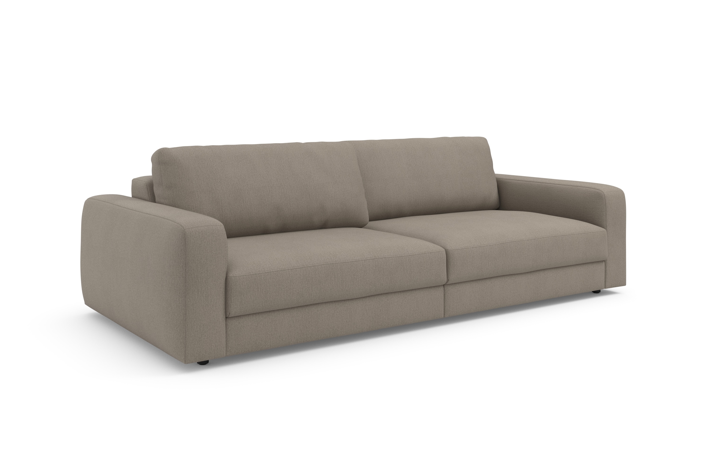 TRENDMANUFAKTUR Big-Sofa »Bourbon«, (2 St.), extra tiefe Sitzfläche, wahlweise mit Sitztiefenverstellung bestellbar
