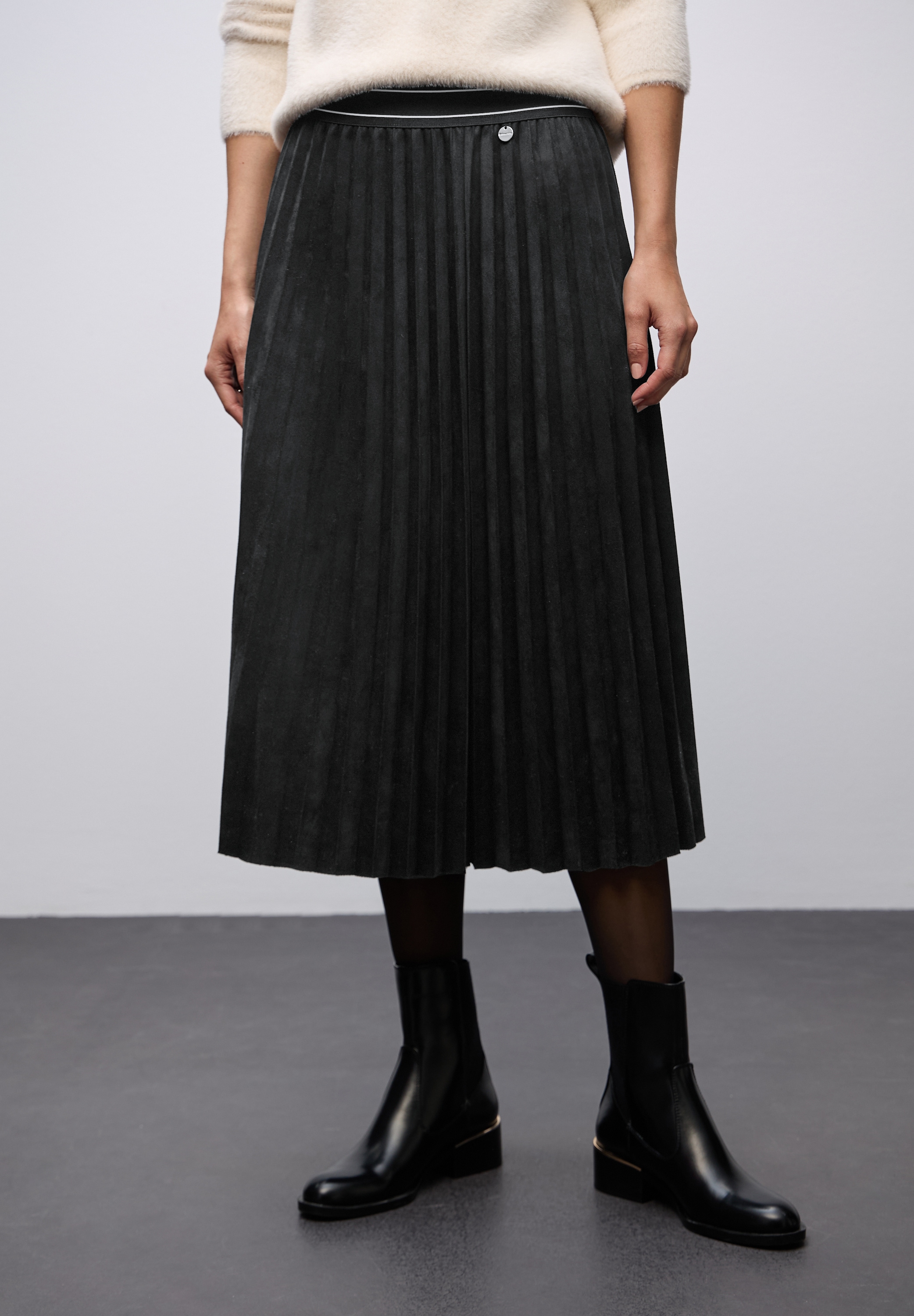 STREET ONE Maxirock in Midi-Länge