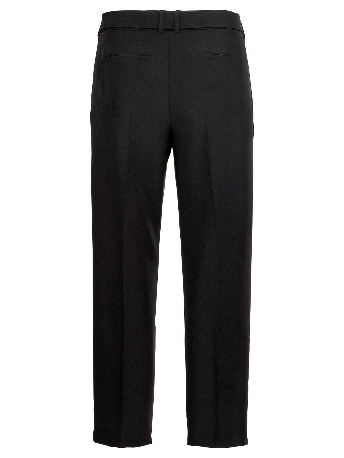 Sheego Bügelfaltenhose »Große Größen«, mit High-Waist-Bund und Gürtel