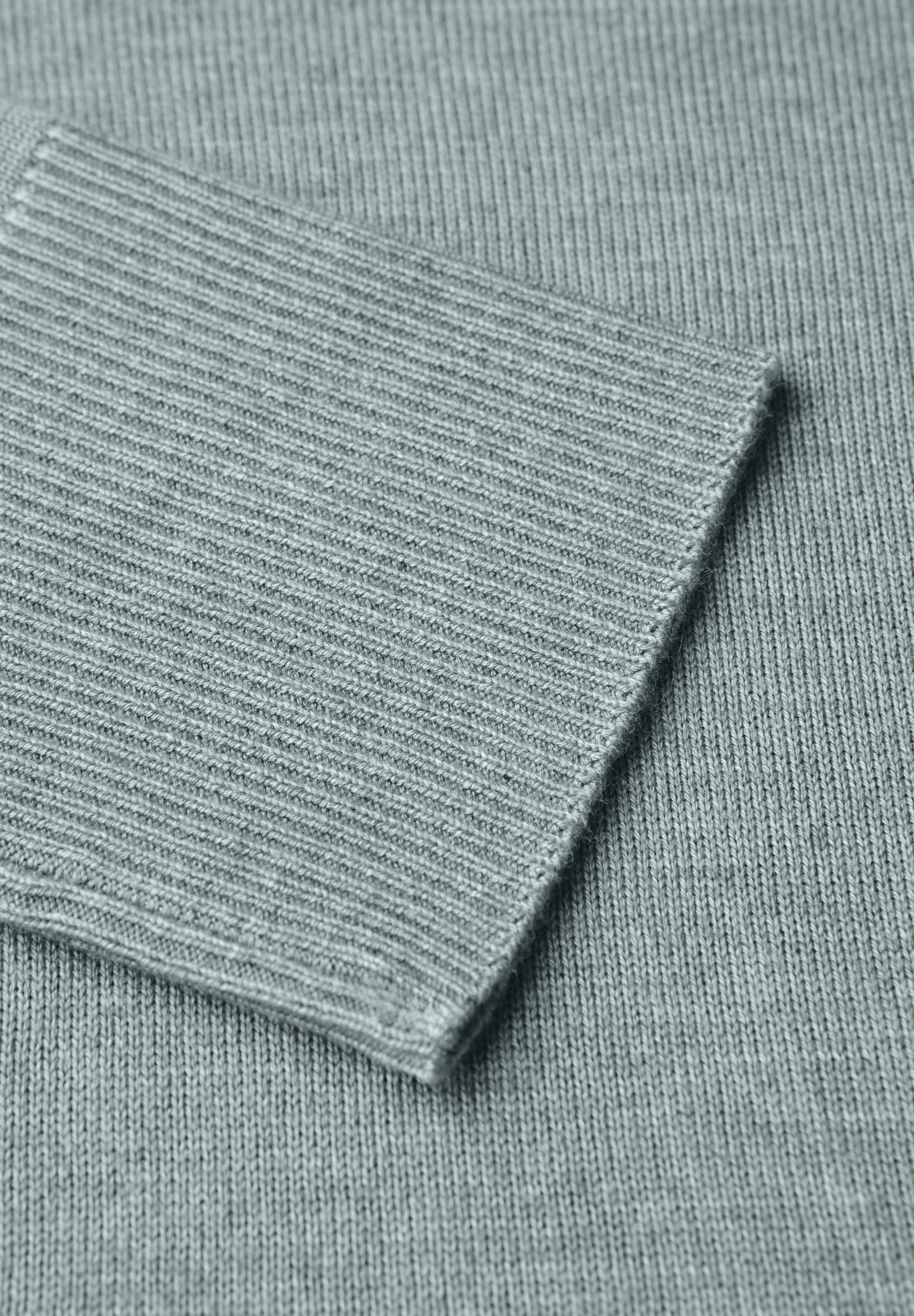 STREET ONE Strickpullover, mit U-Boot-Ausschnitt