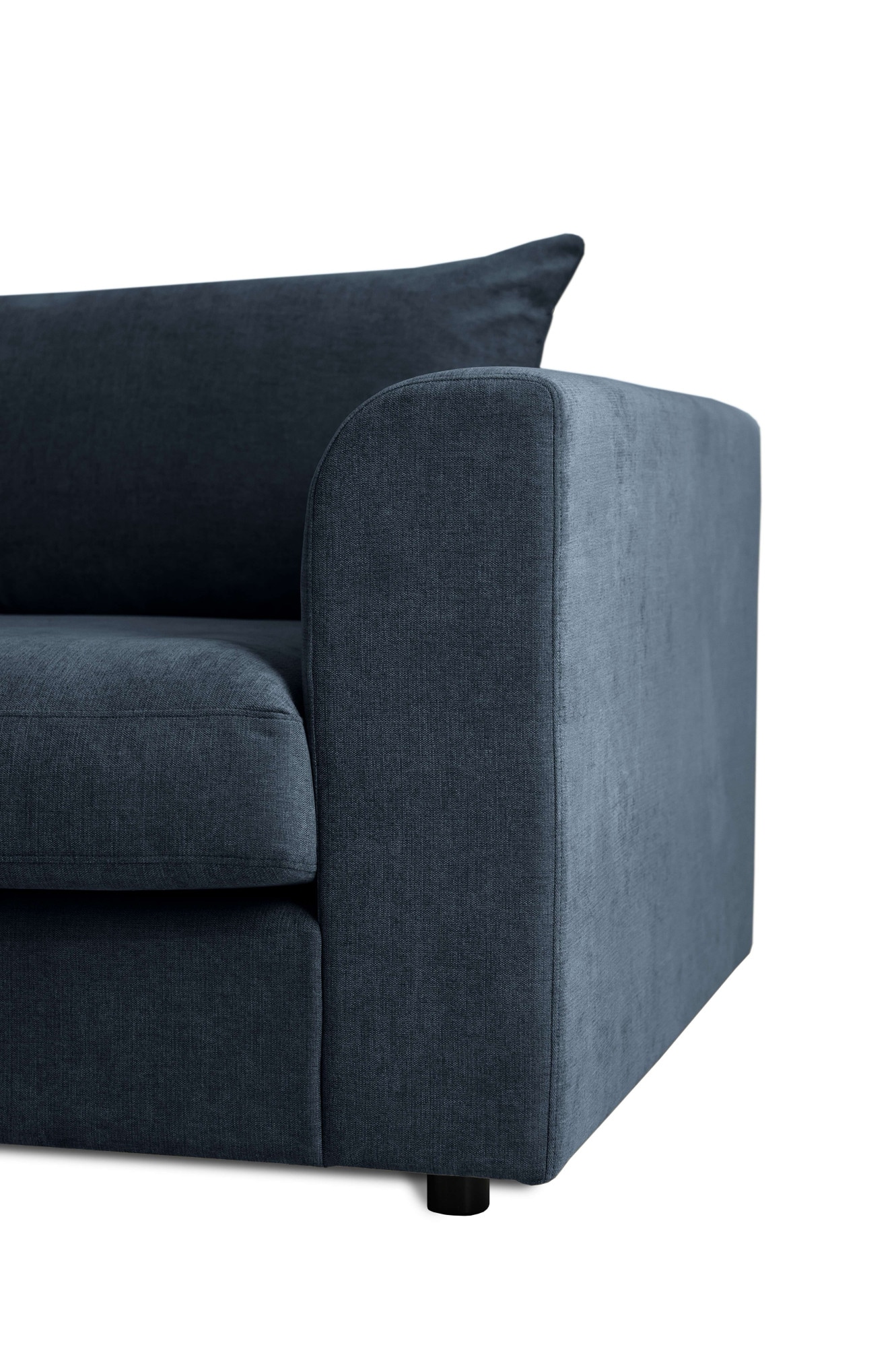 LeGer Home by Lena Gercke Ecksofa »Avelina« Breite 297 cm, in Cord- und Chenille- Stoff, Rückenkissen mit Federn