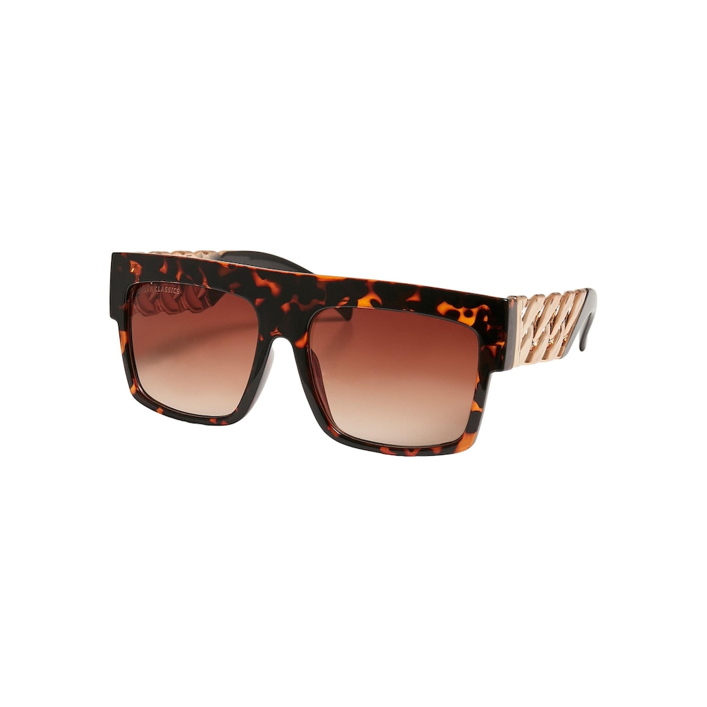 URBAN CLASSICS Sonnenbrille »Urban Classics Unisex Sunglasses Zakynthos with Chain«