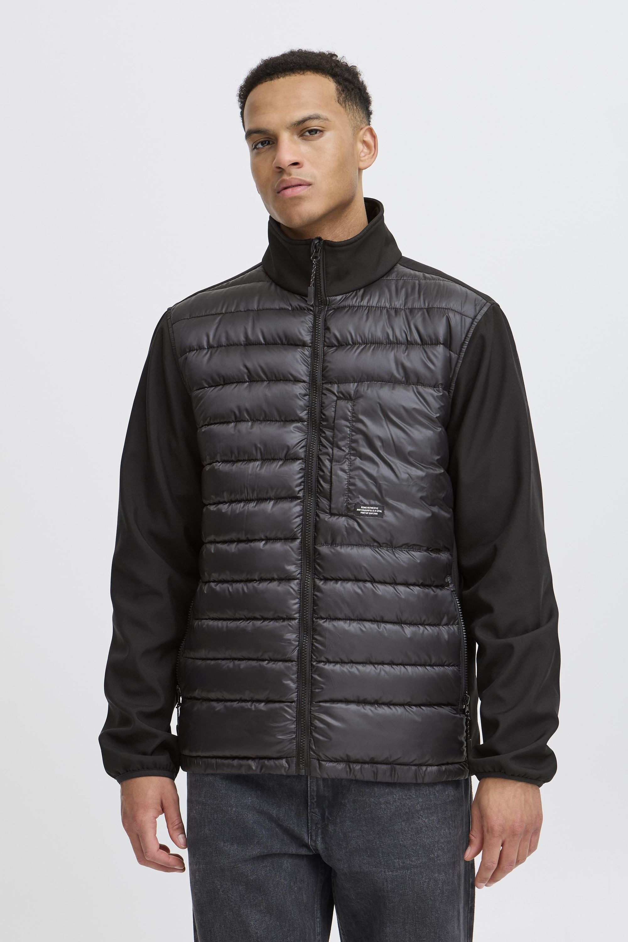 Blend Steppjacke "BHEVEREST" ohne Kapuze Klassische Steppjacke mit Brusttas günstig online kaufen