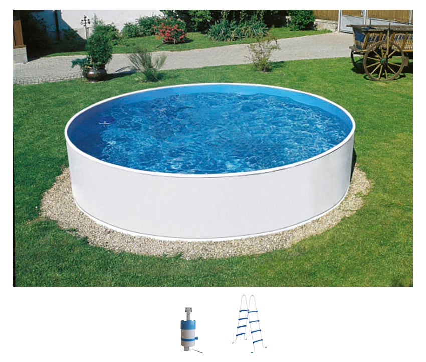 my POOL BWT Rundpool 3-tlg., ØxH: 460x110 cm, Folie: 0,35 mm