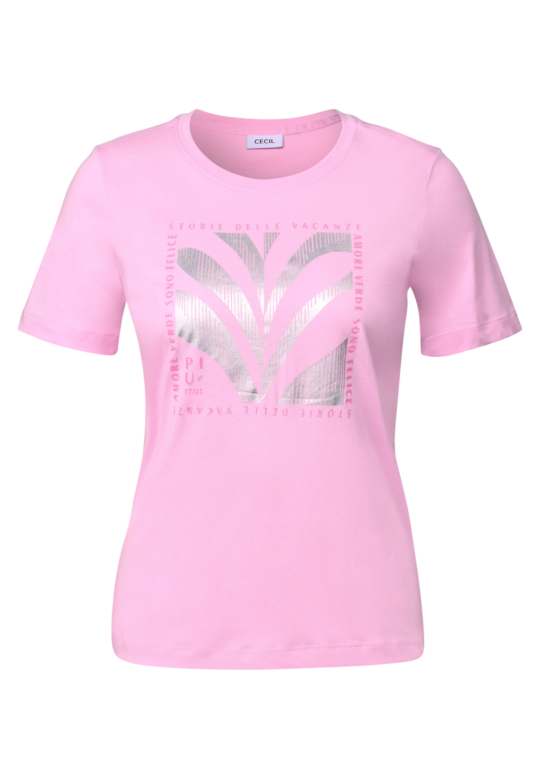 Cecil T-Shirt, aus reiner Baumwolle