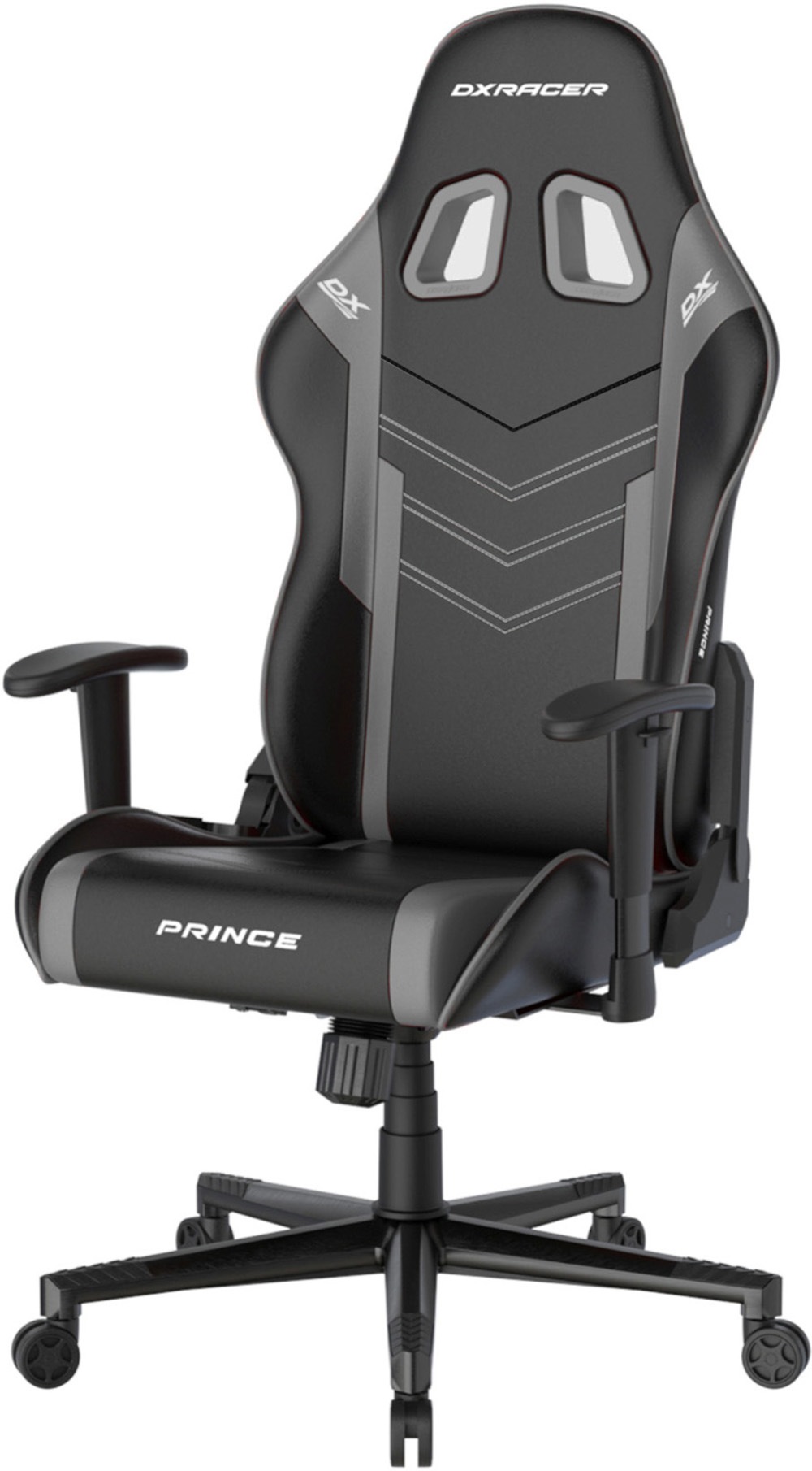 MCA furniture Gaming-Stuhl »DX Racer Prince Gamingchair«, (Set), 1 St., Kunstleder, Gaming,Racing,Design,Lordose,Kissen,Armlehne,drehbar,verstellbar
