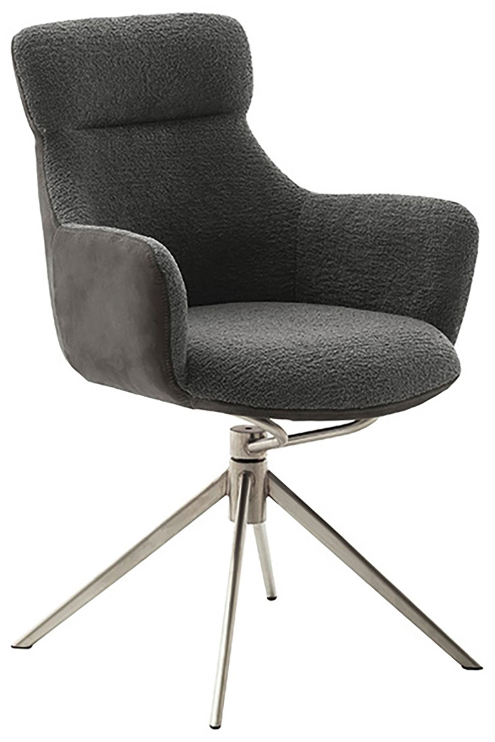 MCA furniture Esszimmerstuhl "PELION", Feingewebe, (2er-Set), drehbar 360, günstig online kaufen