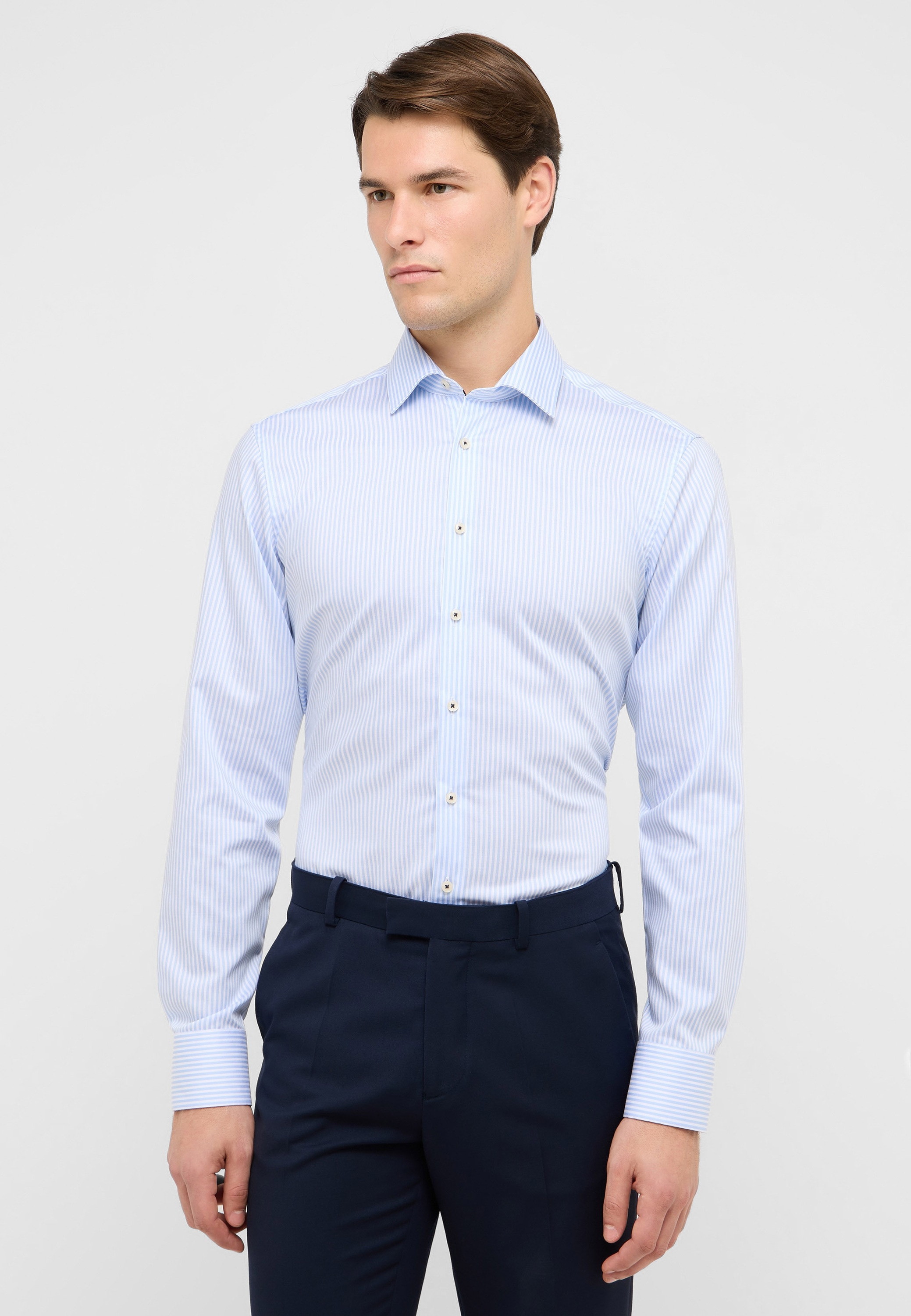 Eterna Langarmhemd "SLIM FIT" NON IRON (bügelfrei) günstig online kaufen