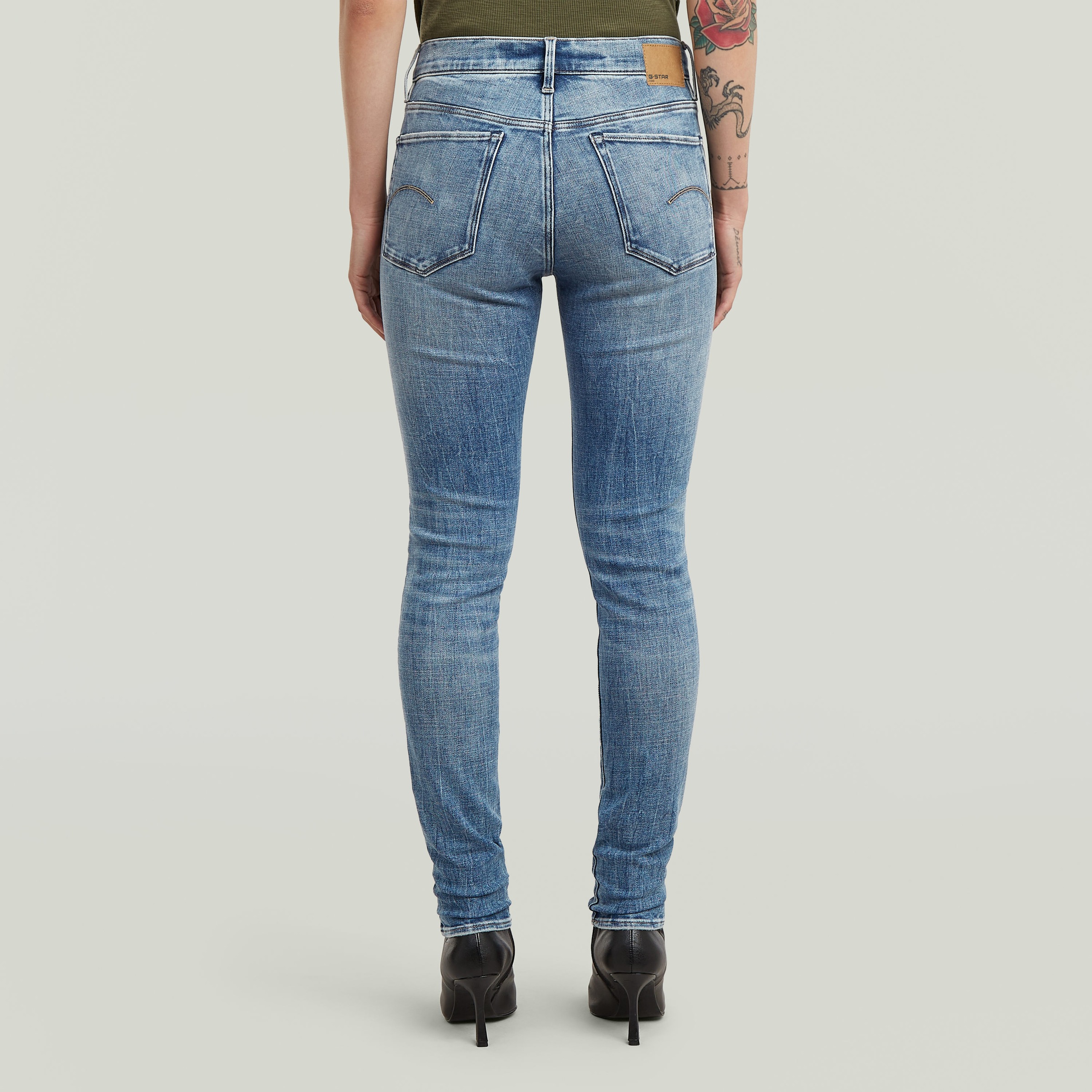 G-STAR Skinny-fit-Jeans "3301" mit Stretch günstig online kaufen