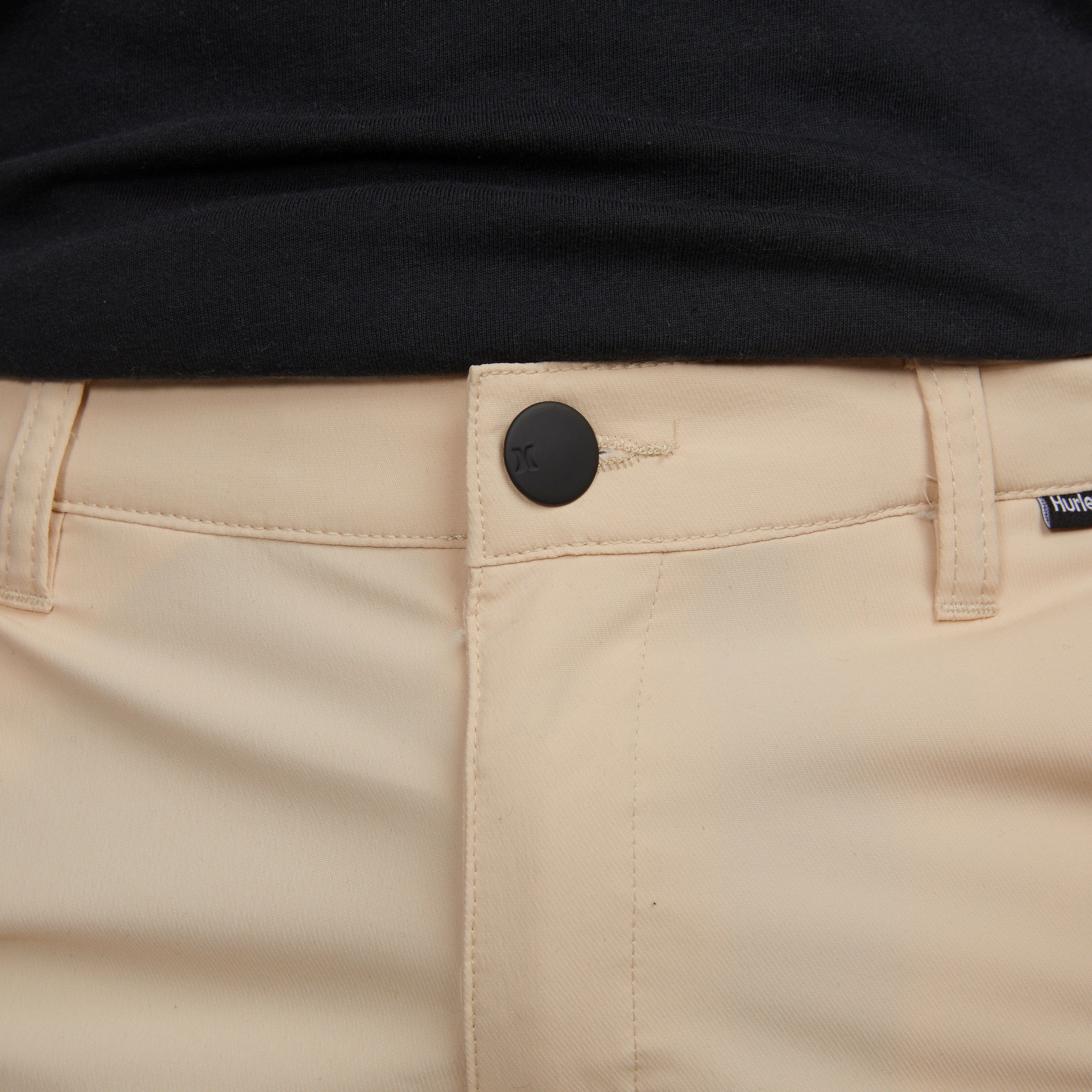 Chinoshorts HURLEY "HRLB H2O CHINO WALKSHORT", Jungen, Gr. 170/176 (15), N-Gr, rattan, Obermaterial: 68% Nylon, 29% Polyester, 3% Elasthan, Hosen Chinoshorts, für Kinder, sportlicher Stil, leichtes Design, bequemer Sitz 3