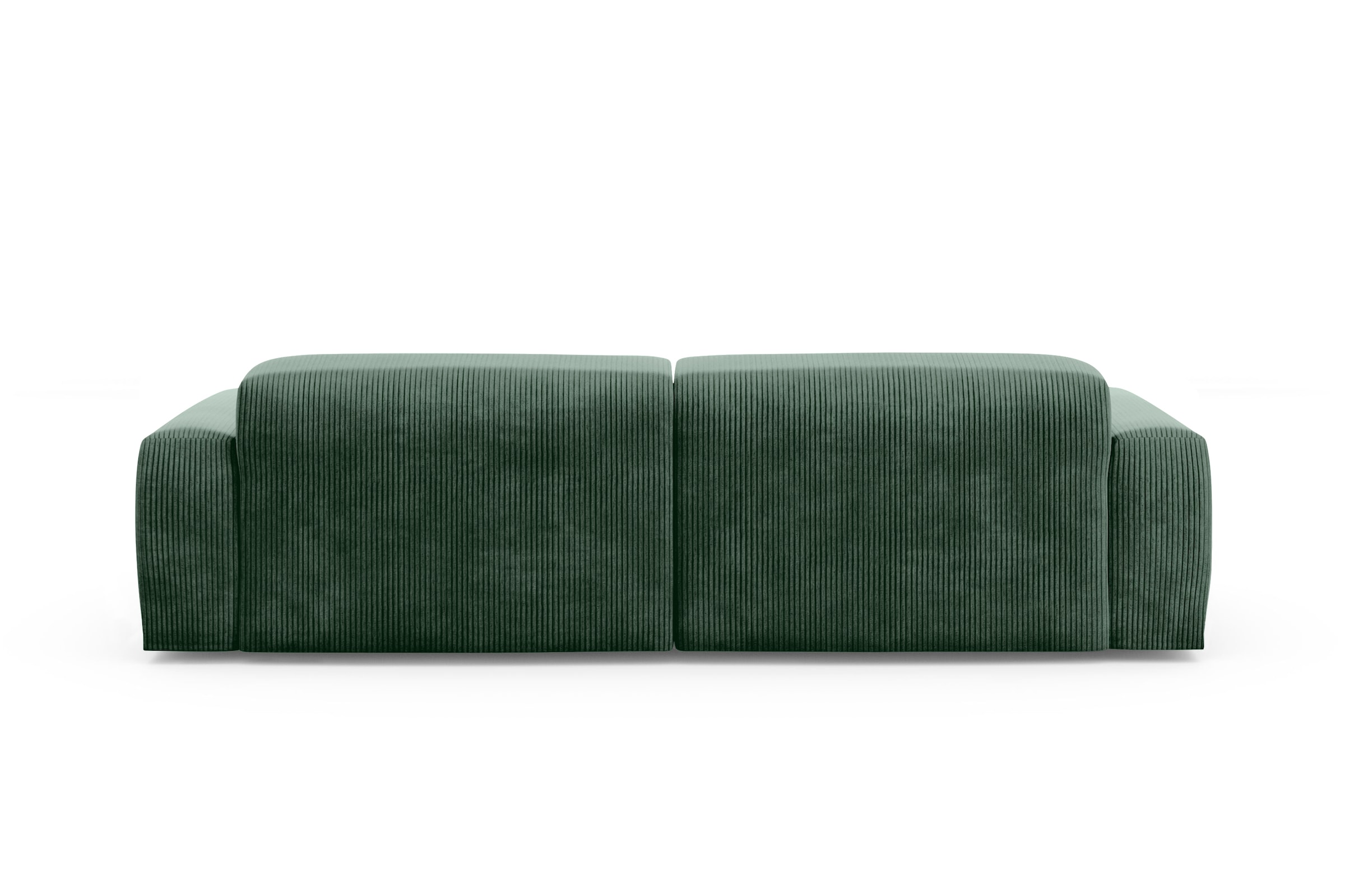 TRENDMANUFAKTUR Big-Sofa »Braga, mit hochwertigem Kaltschaum, Megasofa, in Cord erhältlich«, modernes Big-Sofa, Couch mit hohem Sitzkomfort, 254/72/107 cm (B/H/T)