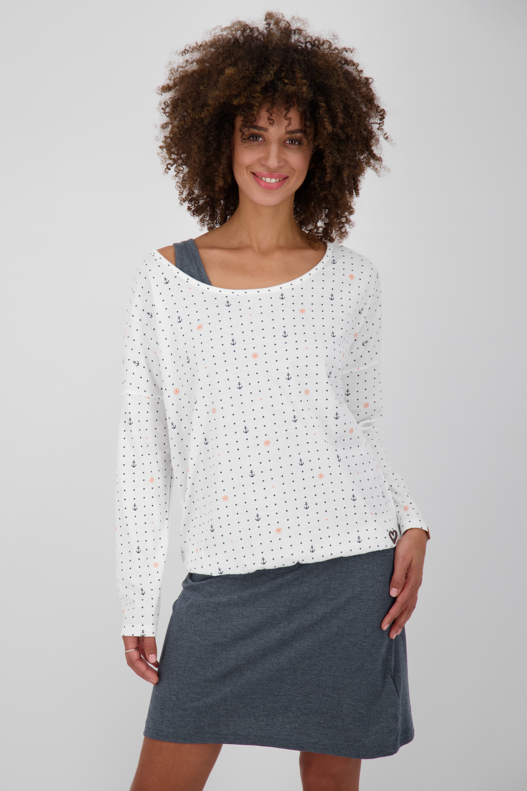 Alife & Kickin Blusenkleid "Damen SunnyAK" günstig online kaufen