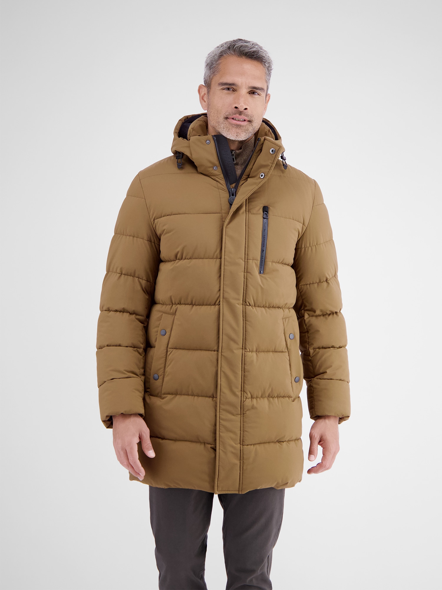 LERROS Steppjacke "LERROS Warme Steppjacke für Herren", mit Kapuze, Wasser- günstig online kaufen