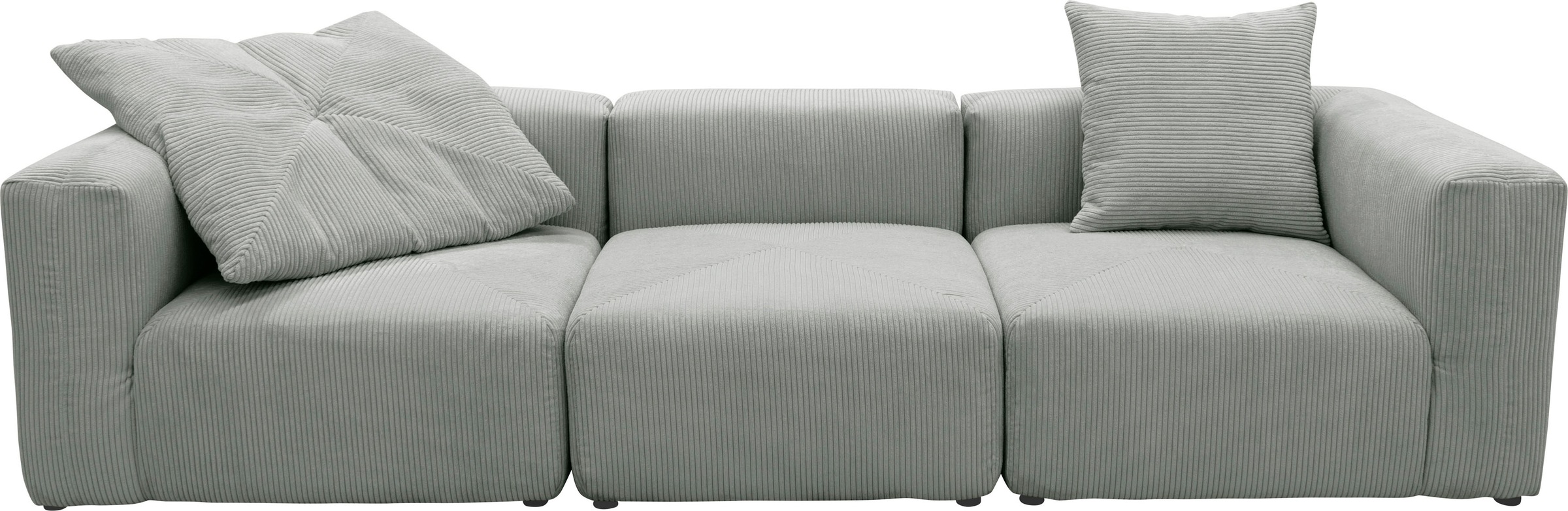 Home affaire Big-Sofa "Gerrid" Cord-Bezug, bestehend aus Modulen: 2 Eck- un günstig online kaufen