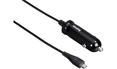 Hama USB-Ladegerät »microUSB Kfz-Ladekabel (micro-USB Ladekabel für PKW, 2,4 A)« kaufen
