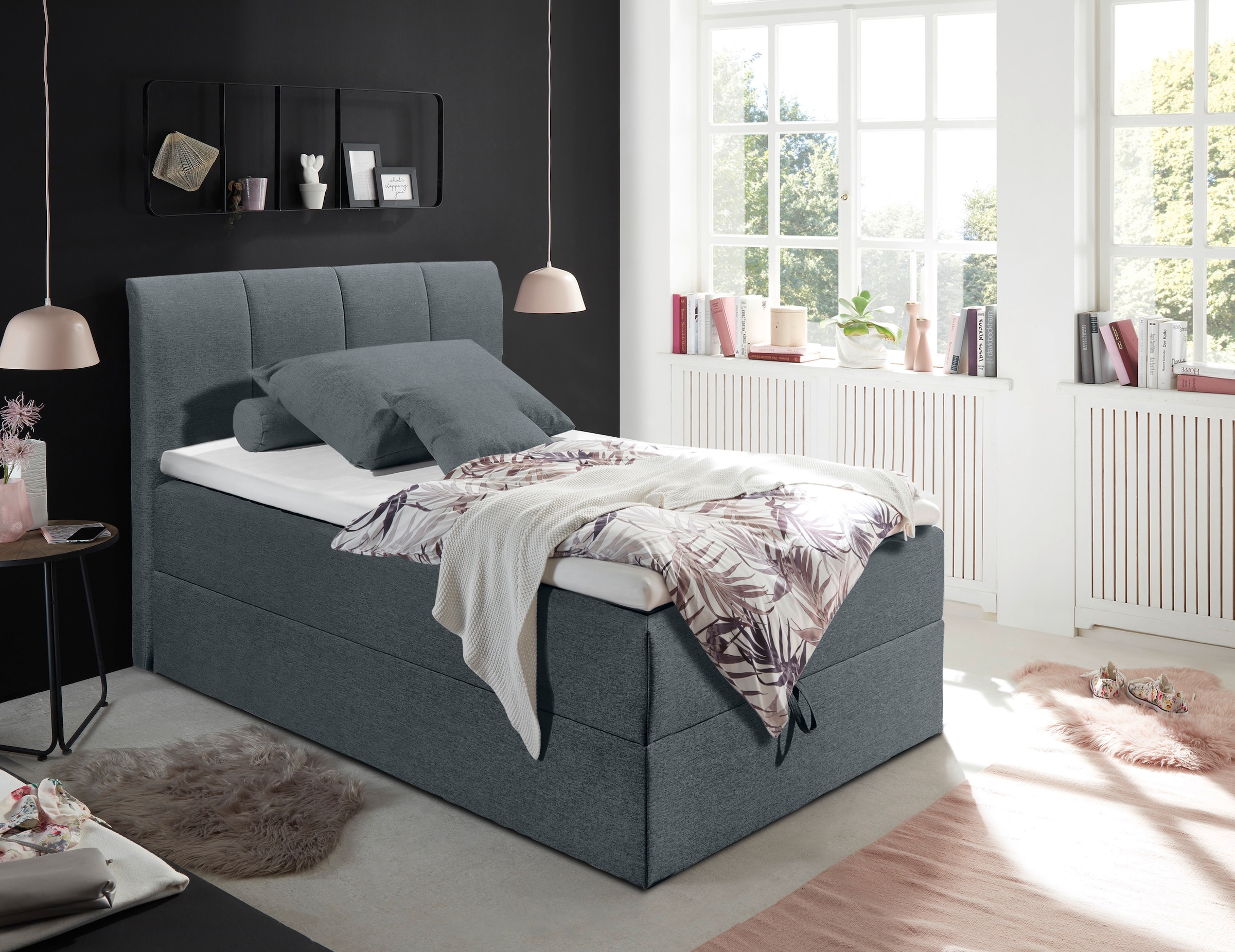 ED EXCITING DESIGN Boxbett »Granada«, inkl. Bettkasten und Topper