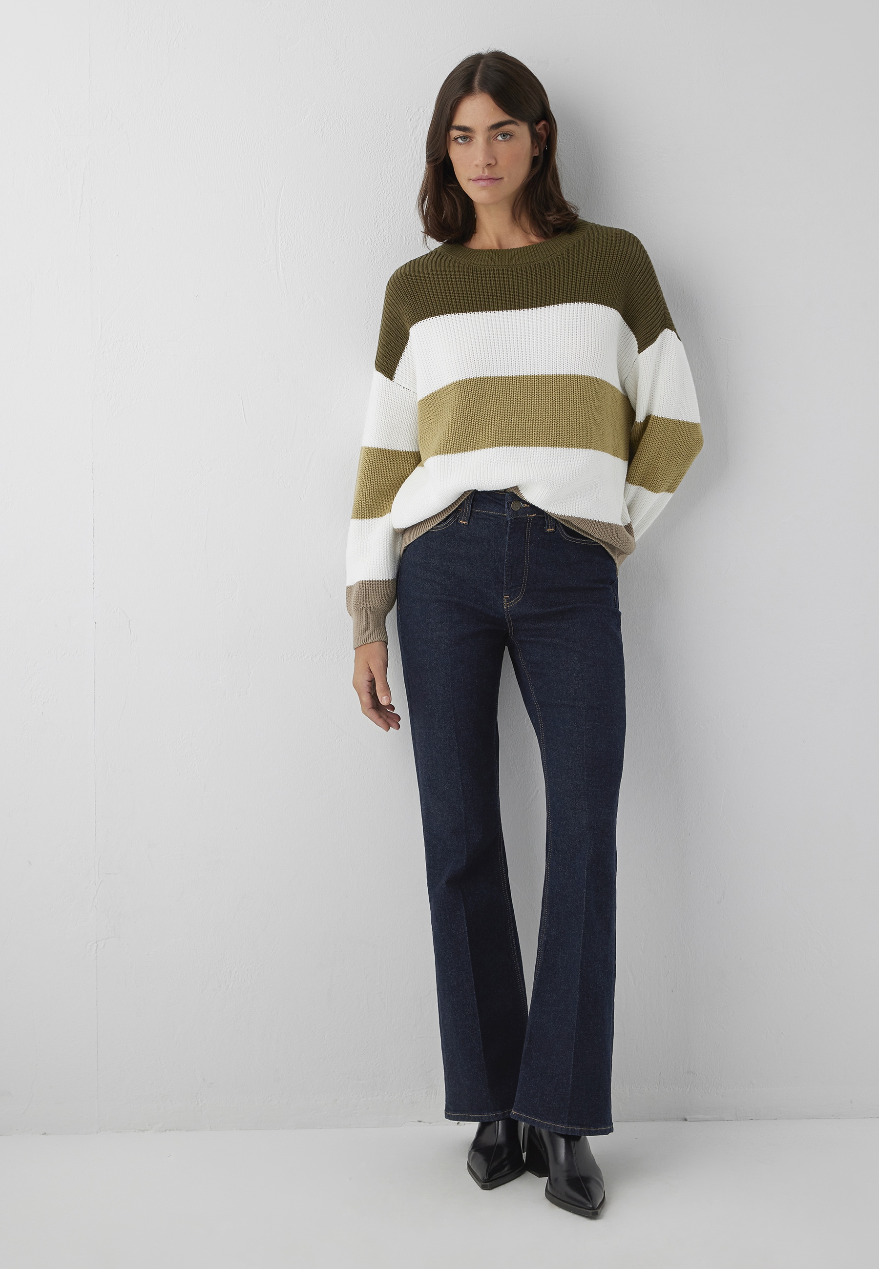 Mavi Strickpullover »STRIPED SWEATER« Pullover Gestreift