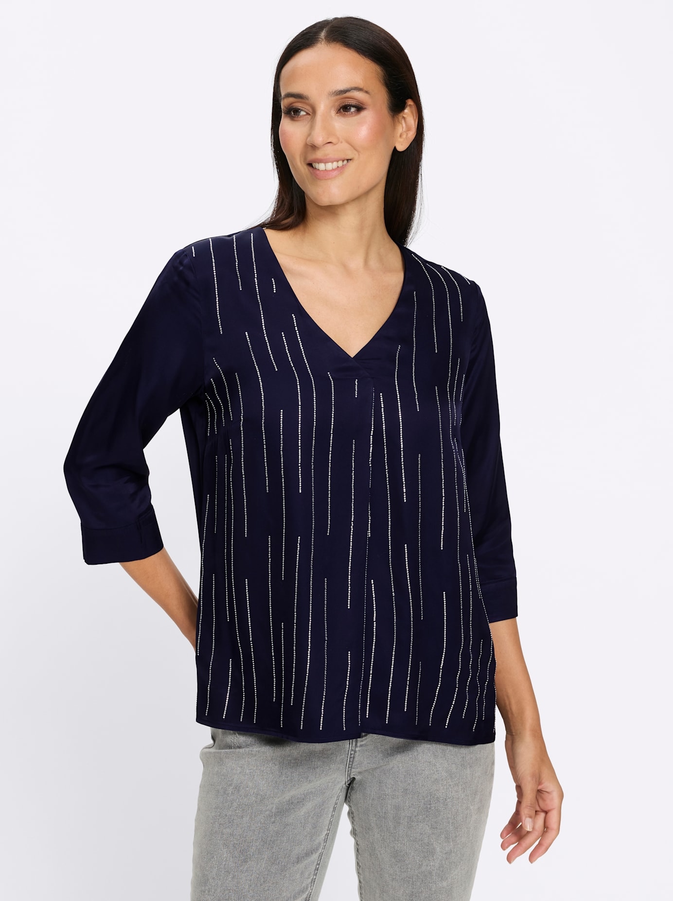 heine Satinbluse