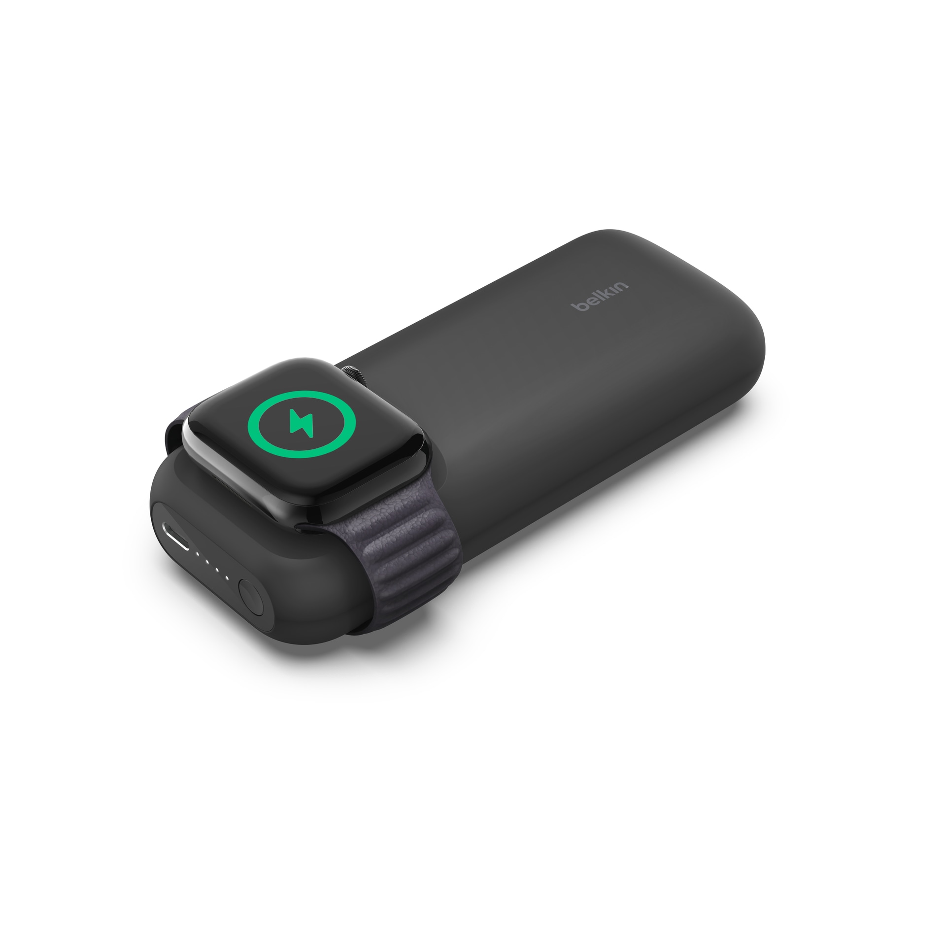 Belkin Powerbank »BoostCharge Pro 10.000mAh magnetische Powerbank«, Belkin Powerbank mit 10.000mAh für Apple Watch,Fast Charge, für Apple Watch 1 bis 9, SE, Ultra