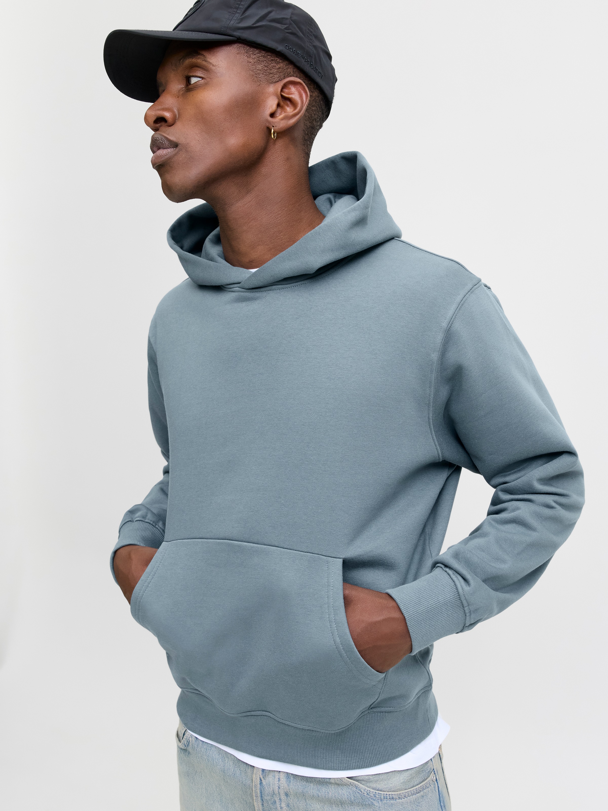 Jack & Jones Kapuzensweatshirt "JJEURBAN EDGE SWEAT HOOD NOOS", mit Känguru günstig online kaufen