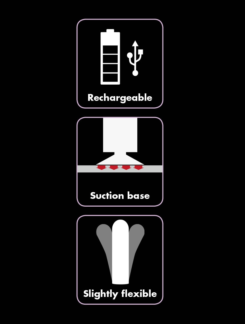 BLACK VELVETS Anal-Stimulator »vibrierender Analplug Black Velvets Rechargeable Plug« ()