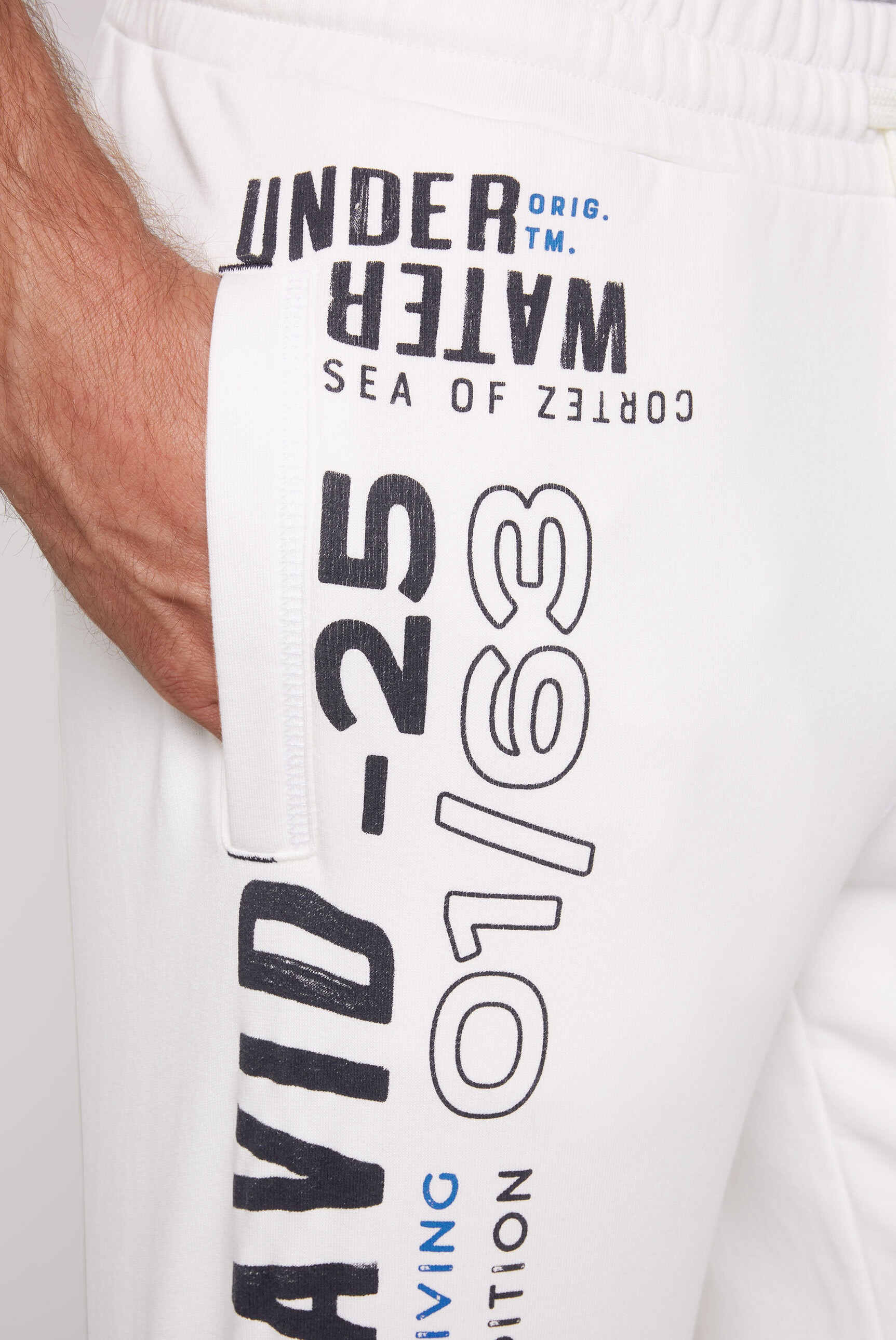 CAMP DAVID Sporthose, mit Elastikbund und Kordel