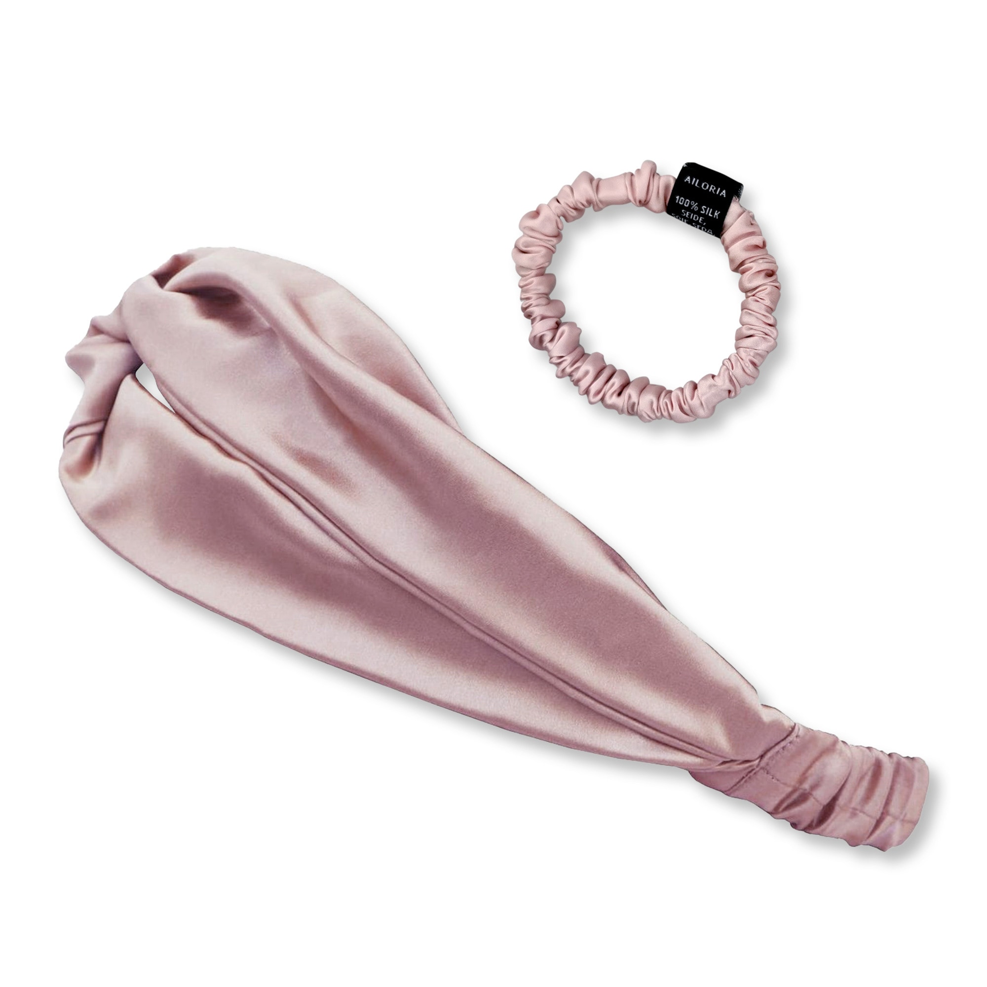 AILORIA Diadem "Set Headband und Scrunchie S aus Seide SOYEUX & DOUX"