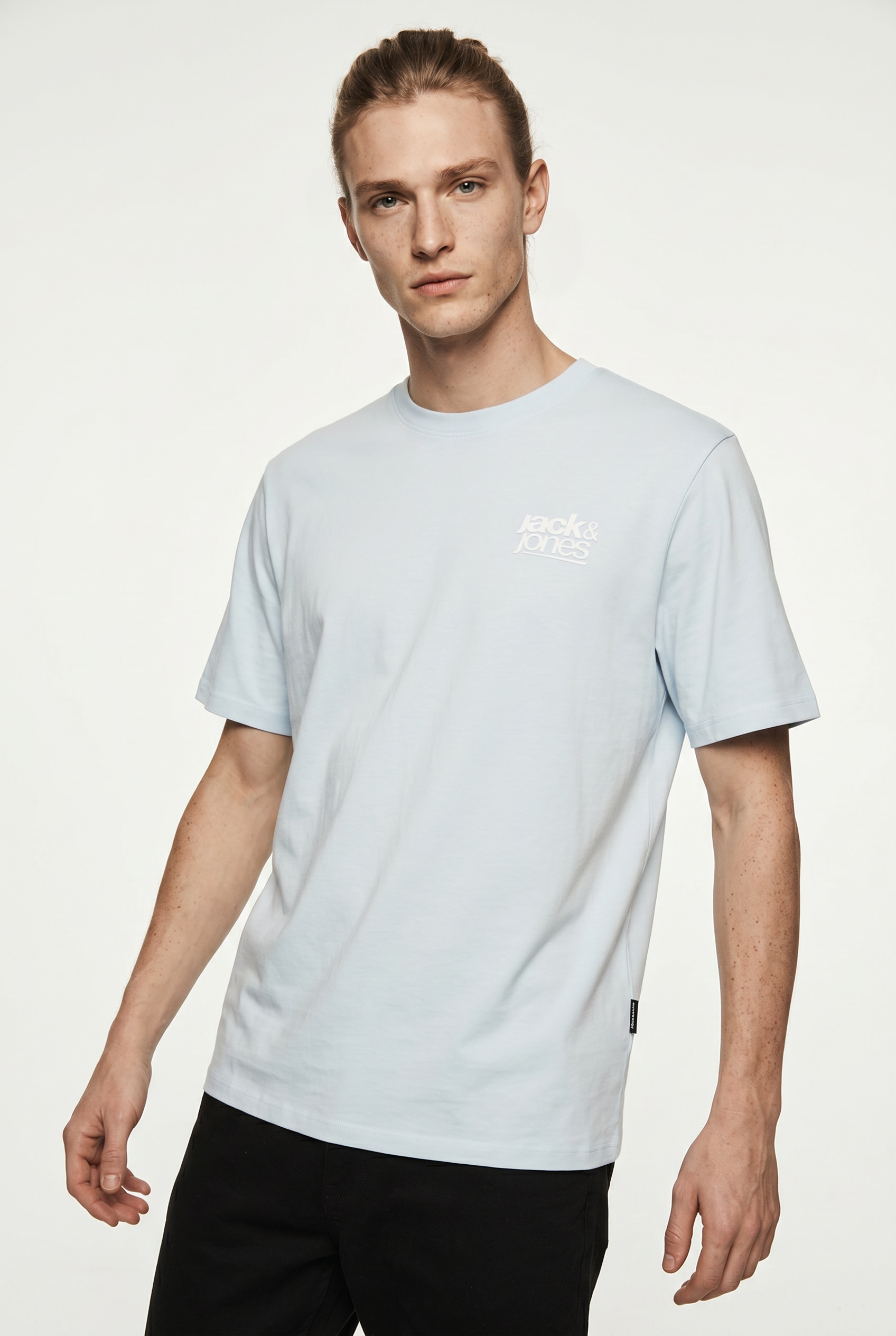 Jack & Jones T-Shirt »JCOCLUB BACK PHOTO TEE SS CREW NECK« mit Print