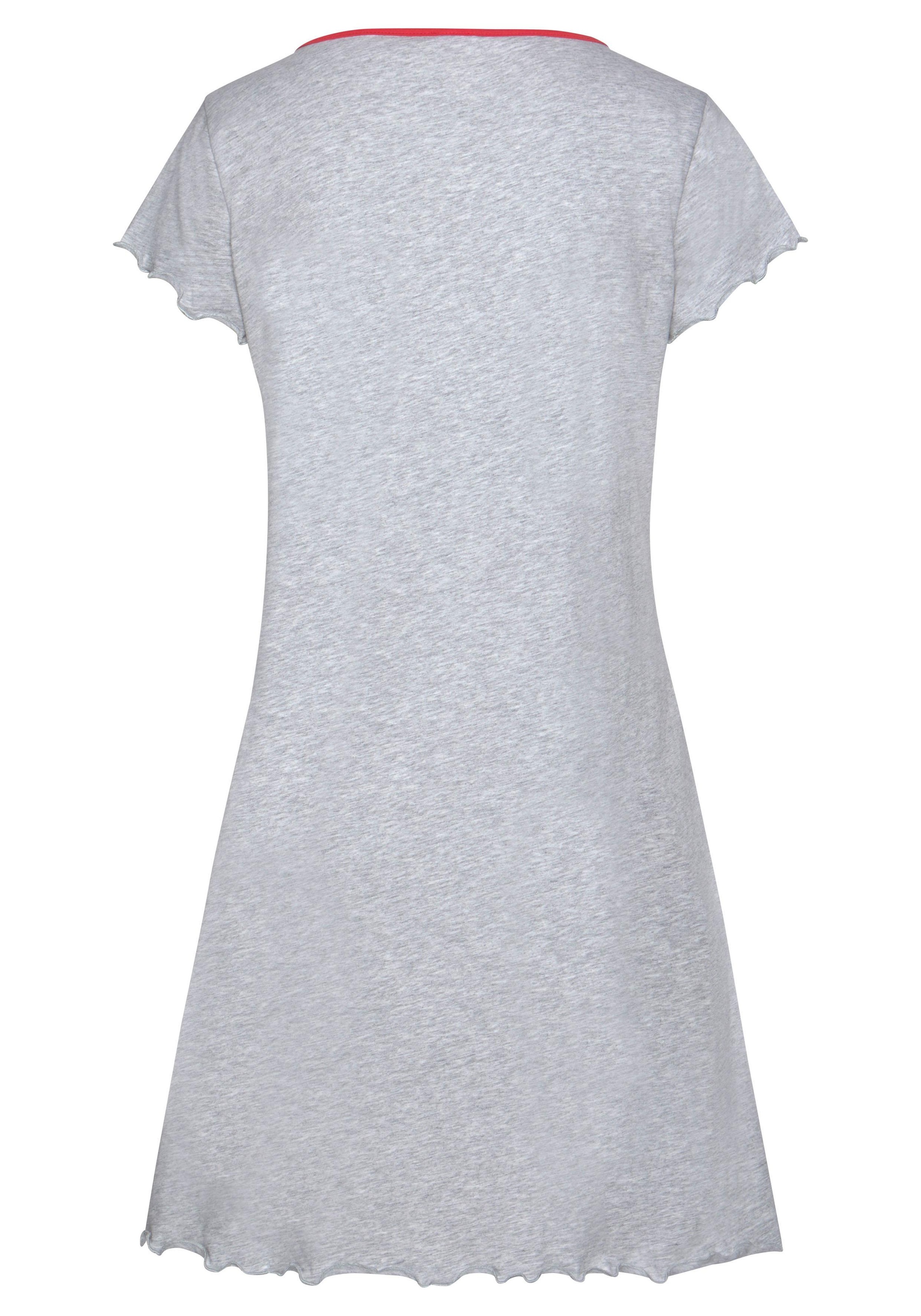 Thumbnail - Peanuts Nachthemd 1-teilig, mit Snoopy-Print und kleiner Schleife