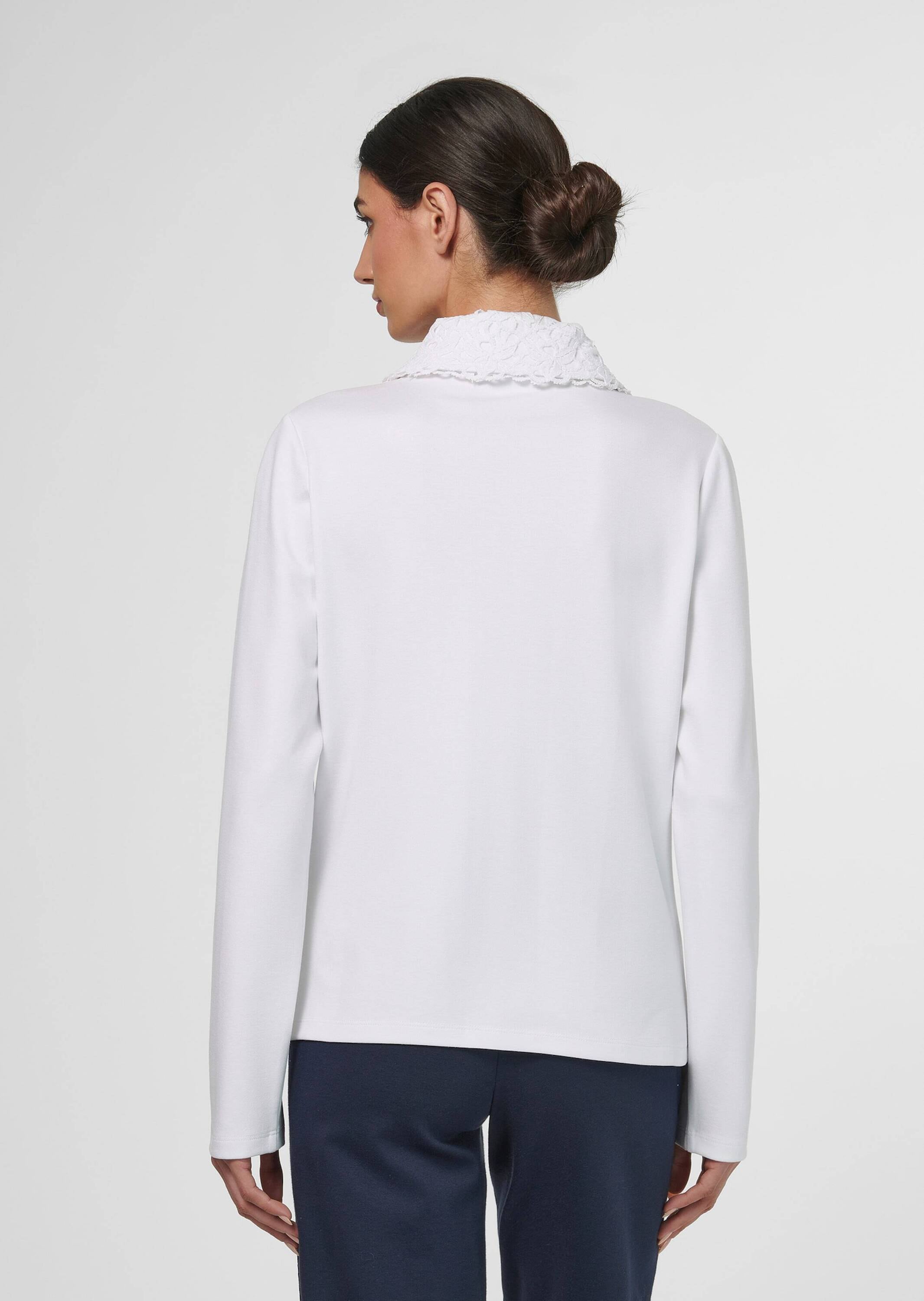 MADELEINE Outdoorjacke »Jacke Loungejacke mit Spitzenkragen«